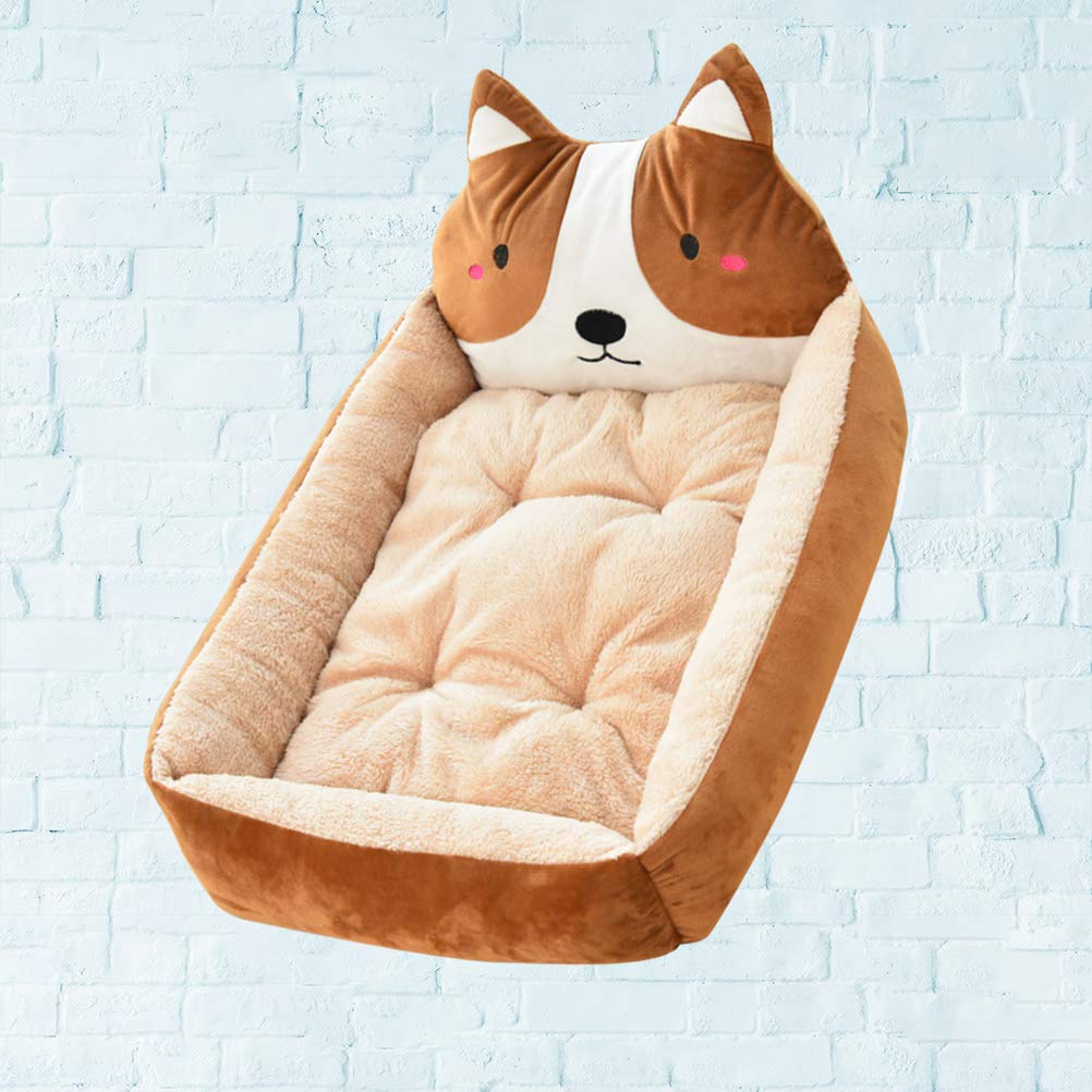 **Cozy Winter Dog Bed - Warm Pet House for Small & Large Dogs - Indoor & Outdoor Kennel for Sleeping, Lounging & Travel**