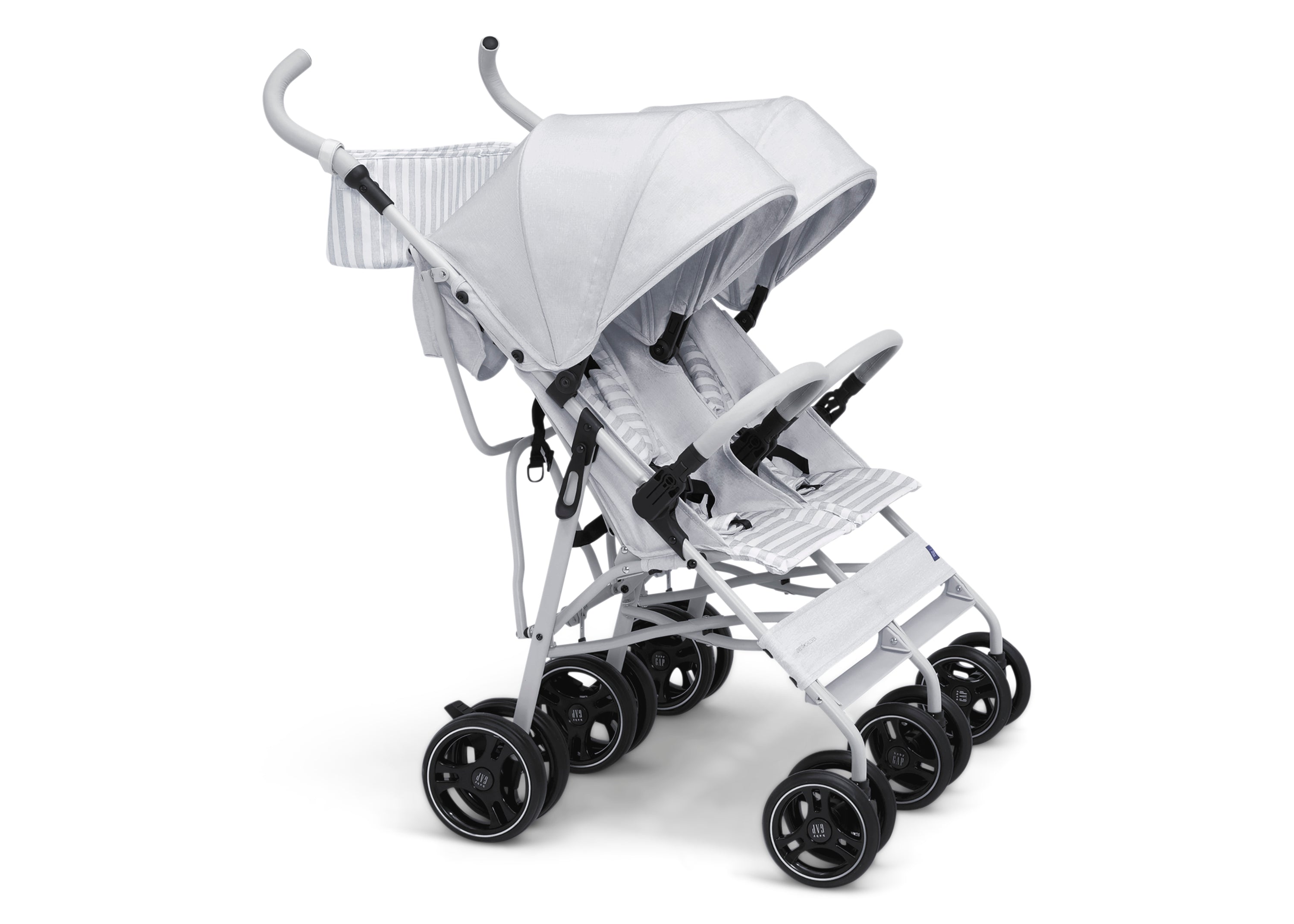 BabyGap Classic Parent Organizer for Double Stroller - Convenient Storage for Diapers, Bottles & Essentials - Perfect for Shopping, Travel & Family Outings