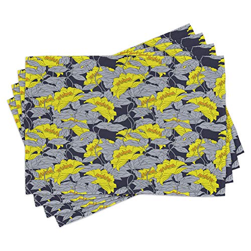 Yellow and Grey