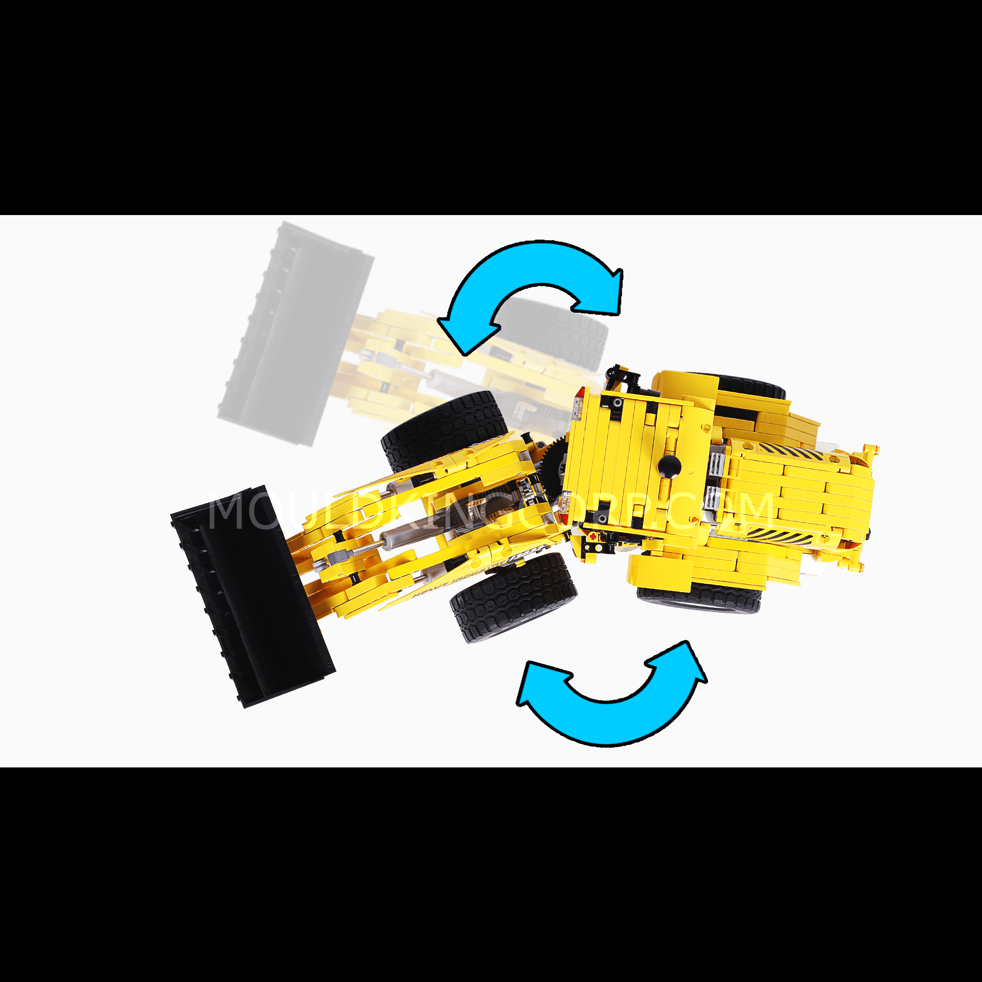 Mould King 13122S 1582 Pcs Remote Control Construction Truck Building Blocks Set - STEM Educational Toy for Kids & Adults | Perfect for Birthday Gifts & DIY Engineering Projects