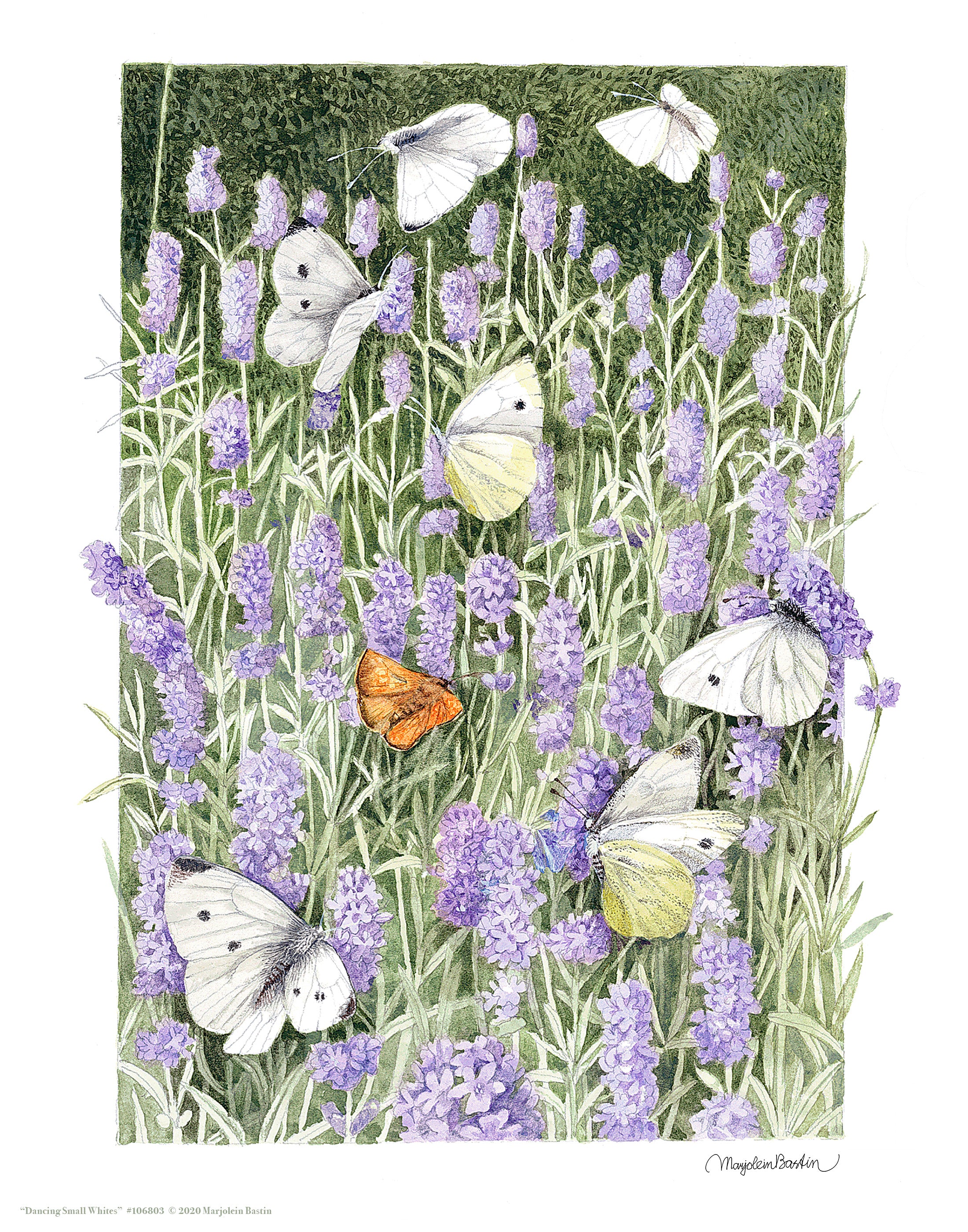 Whimsical Dancing Small Whites Art Prints - Elegant Home Decor for Living Room, Bedroom & Office