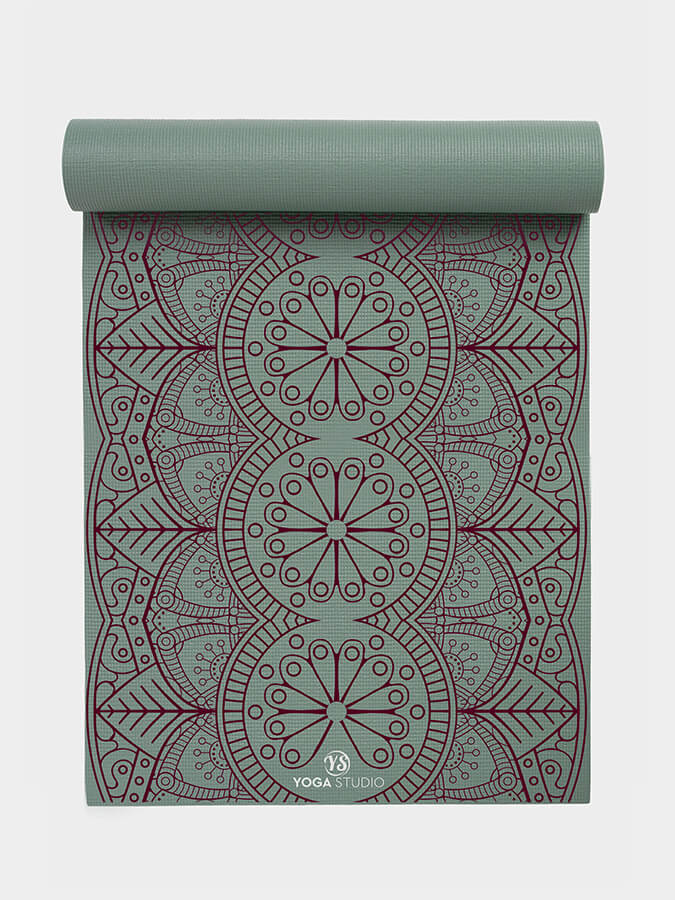 Premium 6mm Non-Slip Yoga Mat for Hot Yoga & Home Workouts - Eco-Friendly TPE Material for Enhanced Grip & Comfort