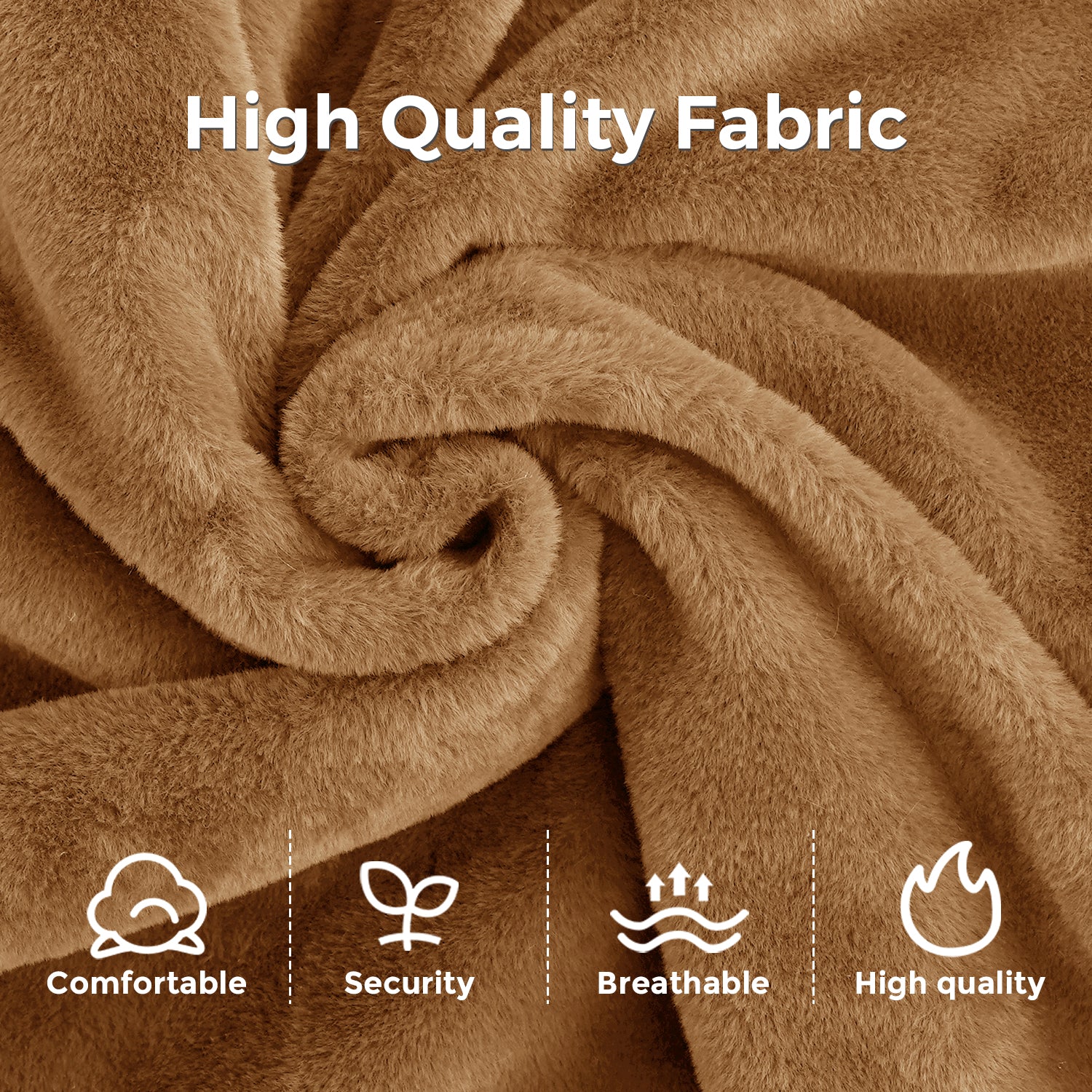 MAXYOYO Foldable Bean Bag Sofa Bed - Extra Thick Multi-Functional Floor Lounger with Washable Faux Fur Cover (Brown) - Perfect for Living Rooms, Dorms & Game Rooms