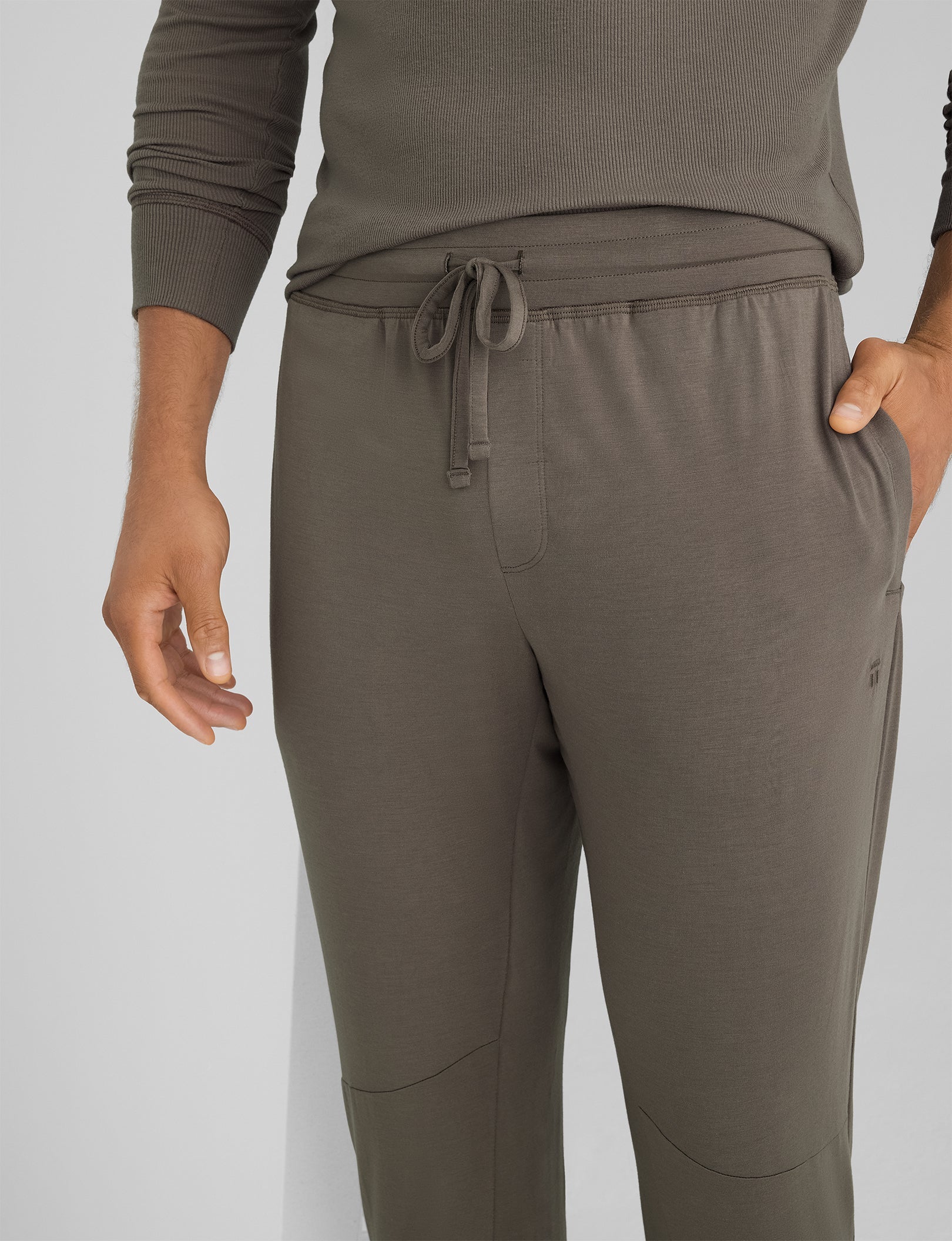 Comfortable Downtime Henley & Jogger Set for Men - Soft Cotton Lounge Wear for Home, Gym, and Casual Outings
