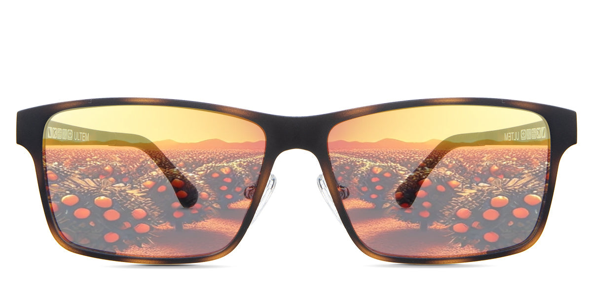 Men's Prescription Tinted Sunglasses - UV Protection Polarized Lenses for Driving, Fishing & Outdoor Activities