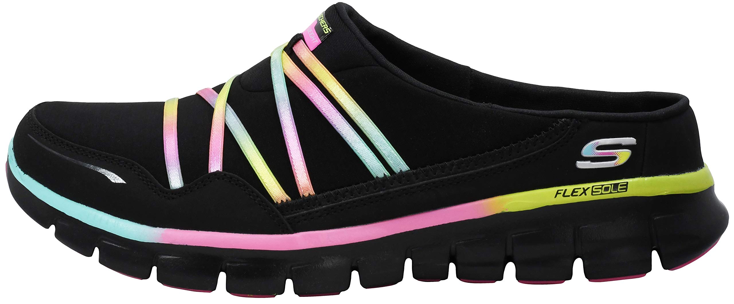 Skechers Women's Air Streamer Slip-On Mule - Comfortable Sport Sandals for Walking, Running & Casual Wear | Lightweight & Breathable Design for Summer & Travel