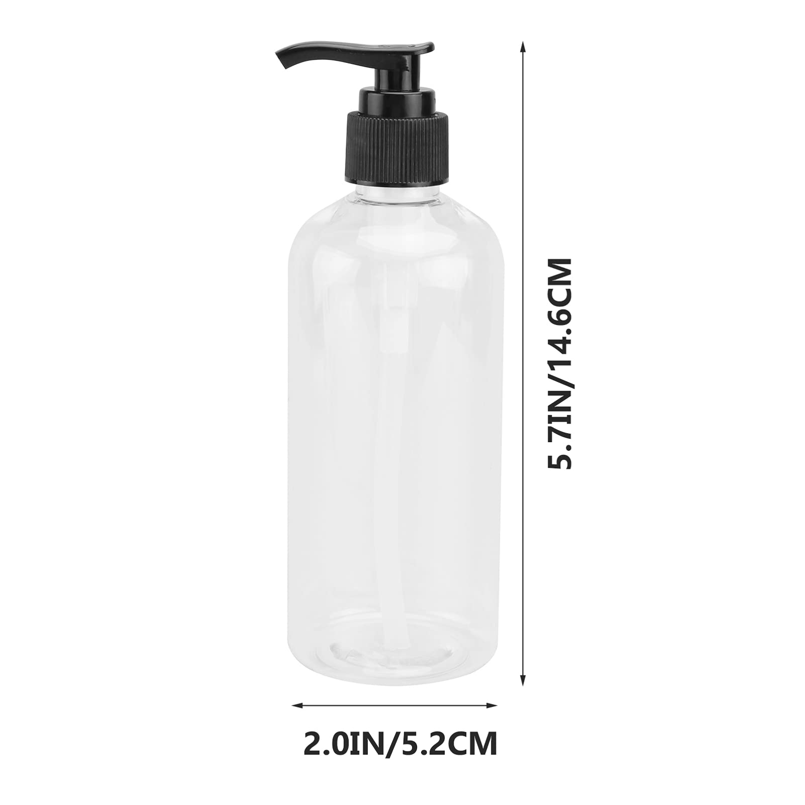 iPetboom 5-Pack Foaming Shampoo Pump Bottles - Empty Cosmetic Dispenser for Hand Soap, Lotion & Travel (Refillable Foam Soap Dispenser for Bathroom, Kitchen & Salon Use)