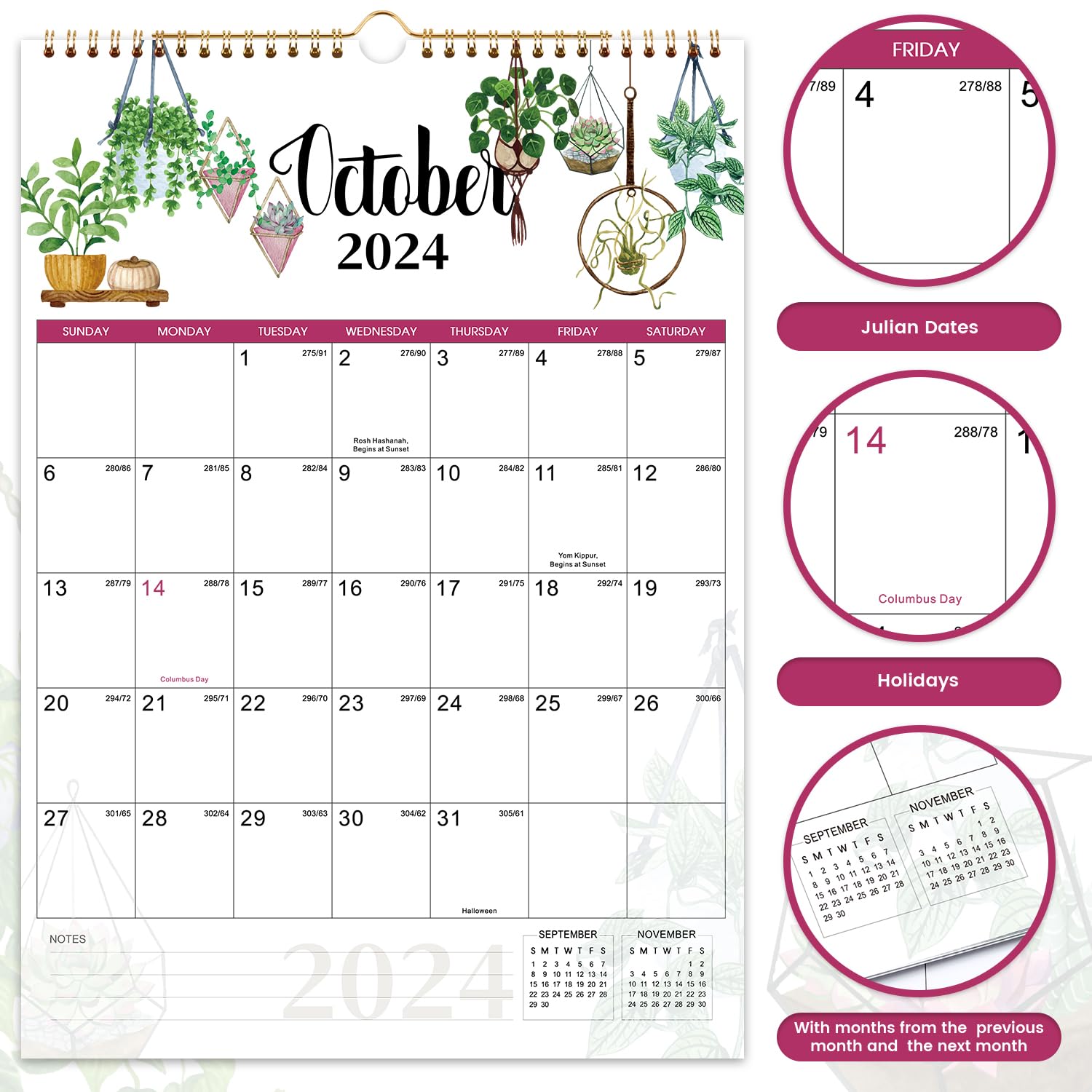 2025 Wall Calendar - 12