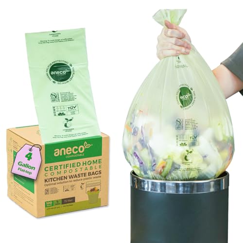 4 GAL (Flat Top Bags, 100 Count)