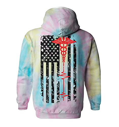 Tie Dye Sunset Swirl - Back Print