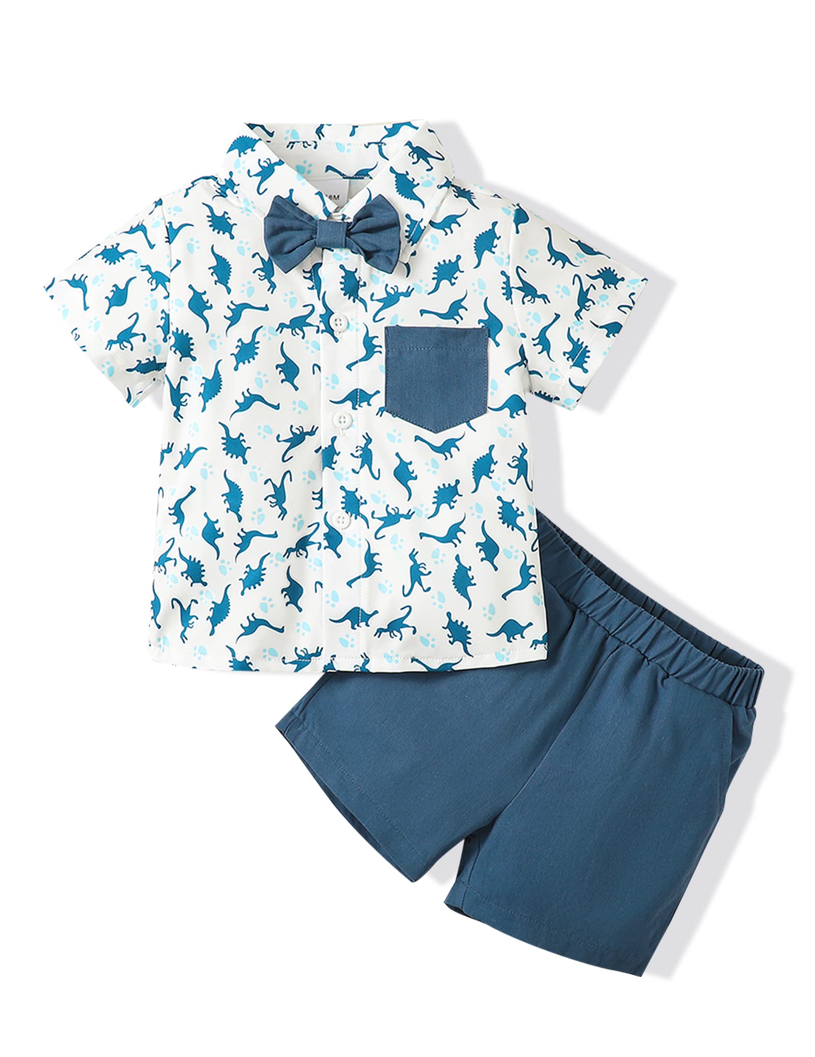 Sunny Piggy Baby Boy Clothes Set - Cute Bowtie Shirt & Shorts Outfit for Toddlers | Summer Casual Wear, Birthday Party & Photo Shoot Outfits | Perfect for Playdates, Family Gatherings & Special Occasions | Ideal for Daycare, Beach Vacations & 1st Birthday Celebrations | Great for Newborn Photoshoots, Easter Sunday & Christmas Family Photos | Playtime, Outdoor Activities & Holiday Events