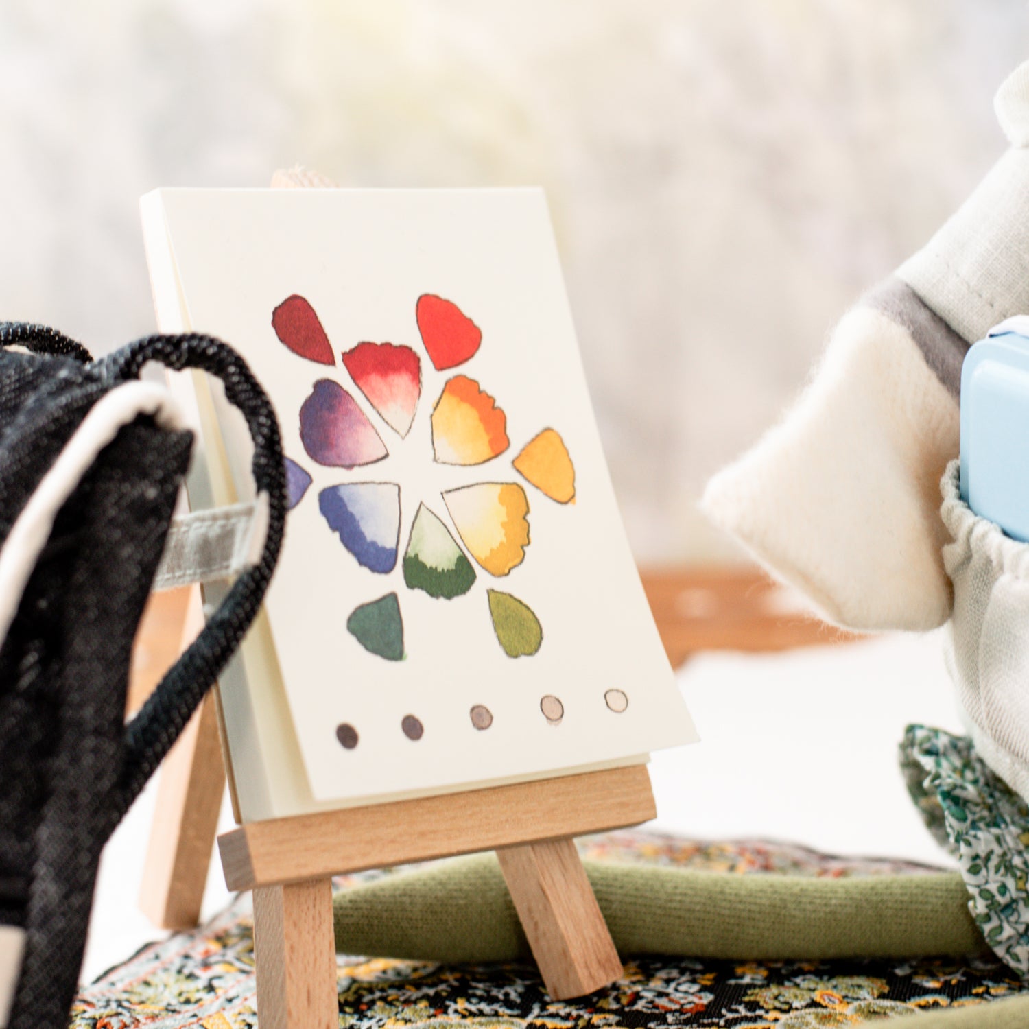 Premium DIY Doll Art Set - 50-Piece Miniature Painting & Craft Kit for Dollhouse Accessories - Perfect for Doll Customization, Miniature Scenes & Creative Play