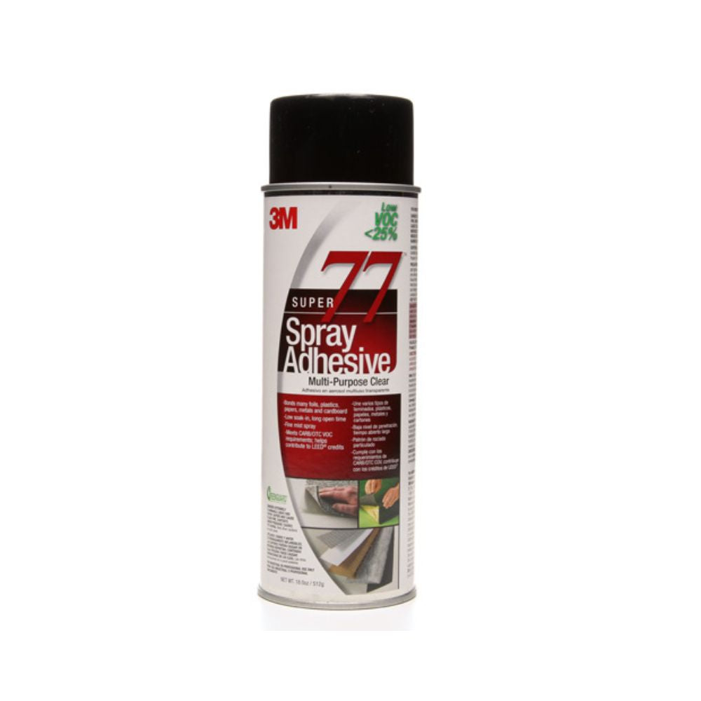 3M 97956 77 Low VOC Spray Adhesive (Super 77s) - Strong Bonding for Crafts, DIY Projects, Foam, Fabric & Wood - Perfect for Home, Office & School Use