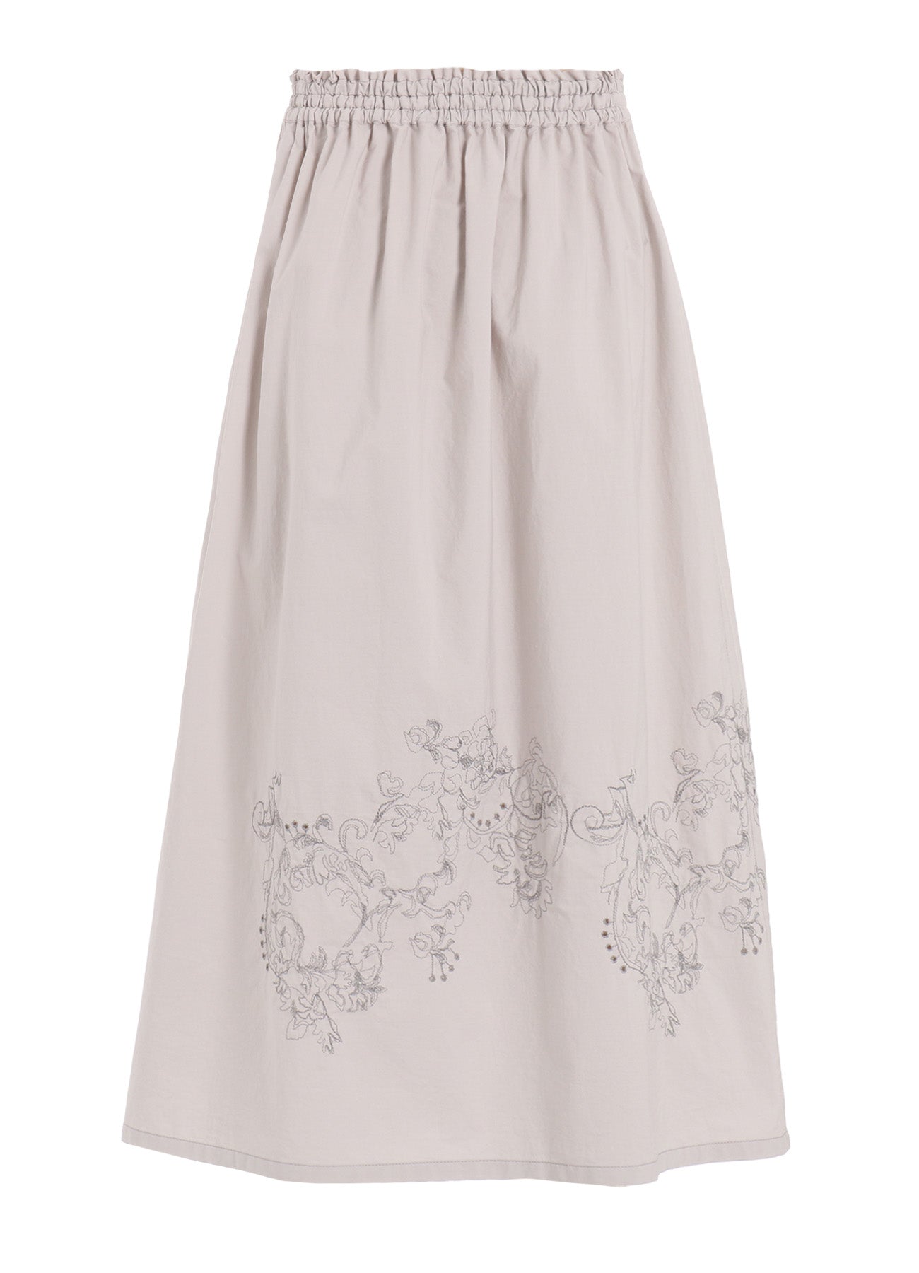 Cotton Broad Baller Lace Skirt - Elegant Flowy Midi Skirt for Women | Perfect for Weddings, Parties & Summer Outfits