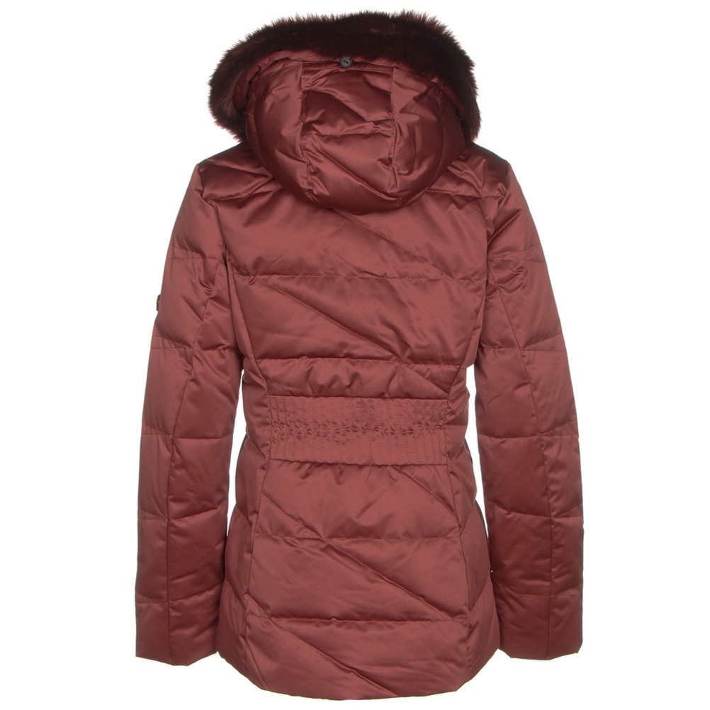 Obermeyer Women's Bombshell Down Parka - Copper Beach - Size 8 Regular - Warm Winter Coat for Outdoor Activities & Cold Weather