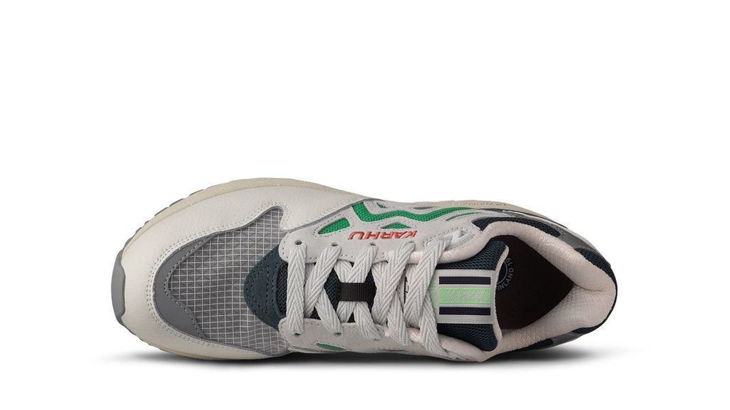 LEGACY 96 Sneakers - Lily White & Island Green Colorway | Stylish Casual Shoes for Men & Women | Perfect for Running, Walking & Everyday Wear