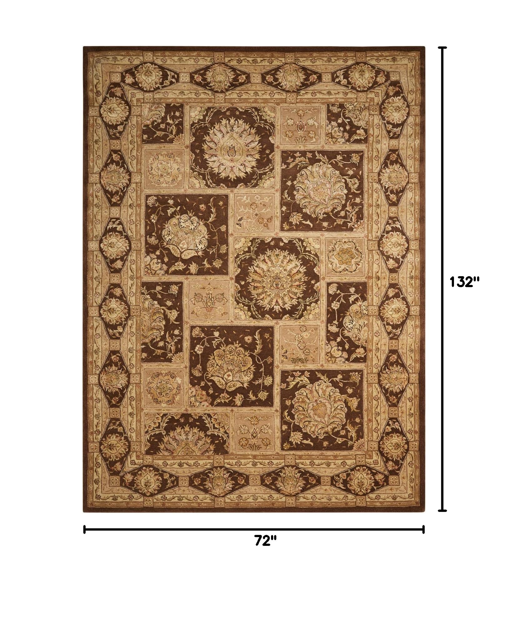 Nourison 3000 Traditional Brown 8'6