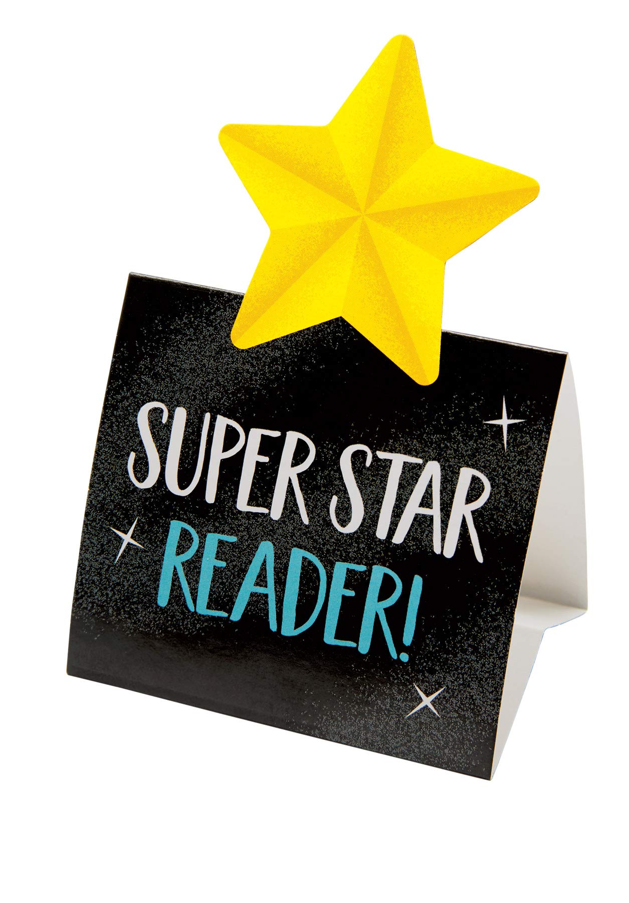 Creative Teaching Press 3D POP! Super Star Reader Bookmarks (10206) - Fun & Colorful Bookmark Set for Kids, Classroom Rewards & Reading Incentives