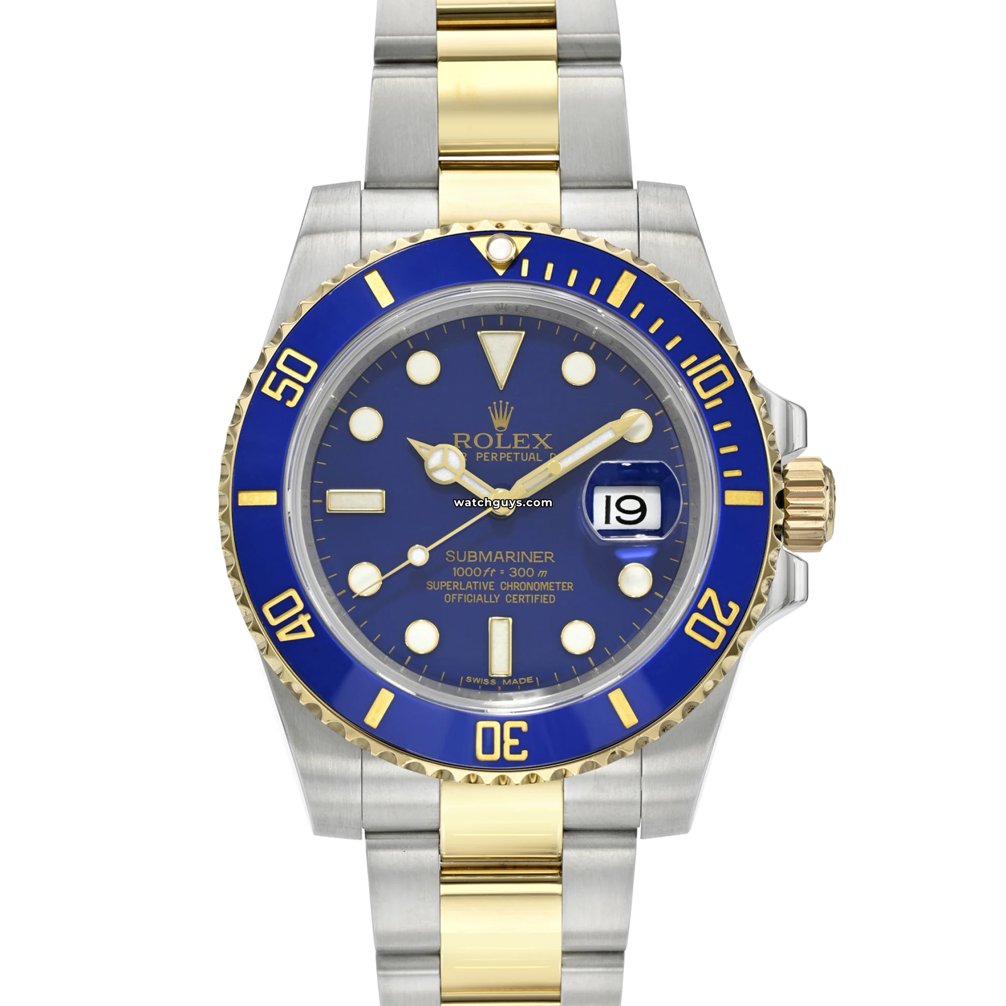 Rolex Submariner 116613LB Blue Ceramic Men's Luxury Dive Watch - Perfect for Diving, Swimming & Formal Occasions
