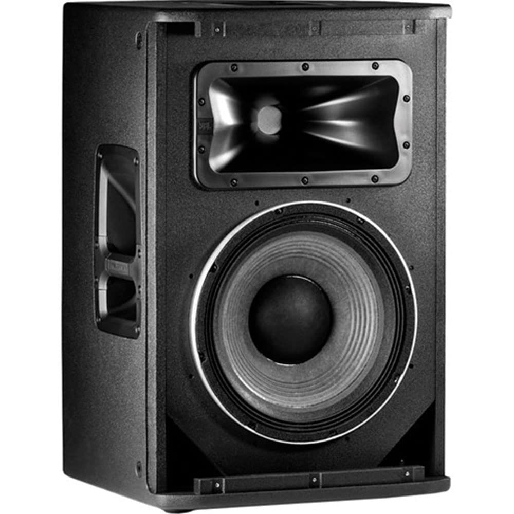 JBL SRX812P 12-Inch Portable Two-Way Bass Reflex Powered PA Speaker System with Auray 51-Inch Speaker Stand Bag, Steel Stand & XLR Cable - Perfect for Live Performances, DJ Gigs & Outdoor Events