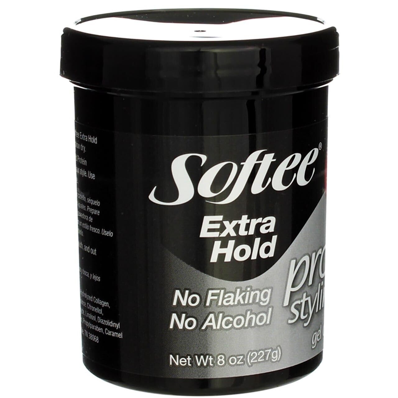 Soft & Strong Hold Hair Gel for Men & Women - 8oz (2 Pack) | Long-Lasting Styling for Curly, Wavy & Straight Hair - Perfect for Daily Use, Special Occasions & Professional Styling