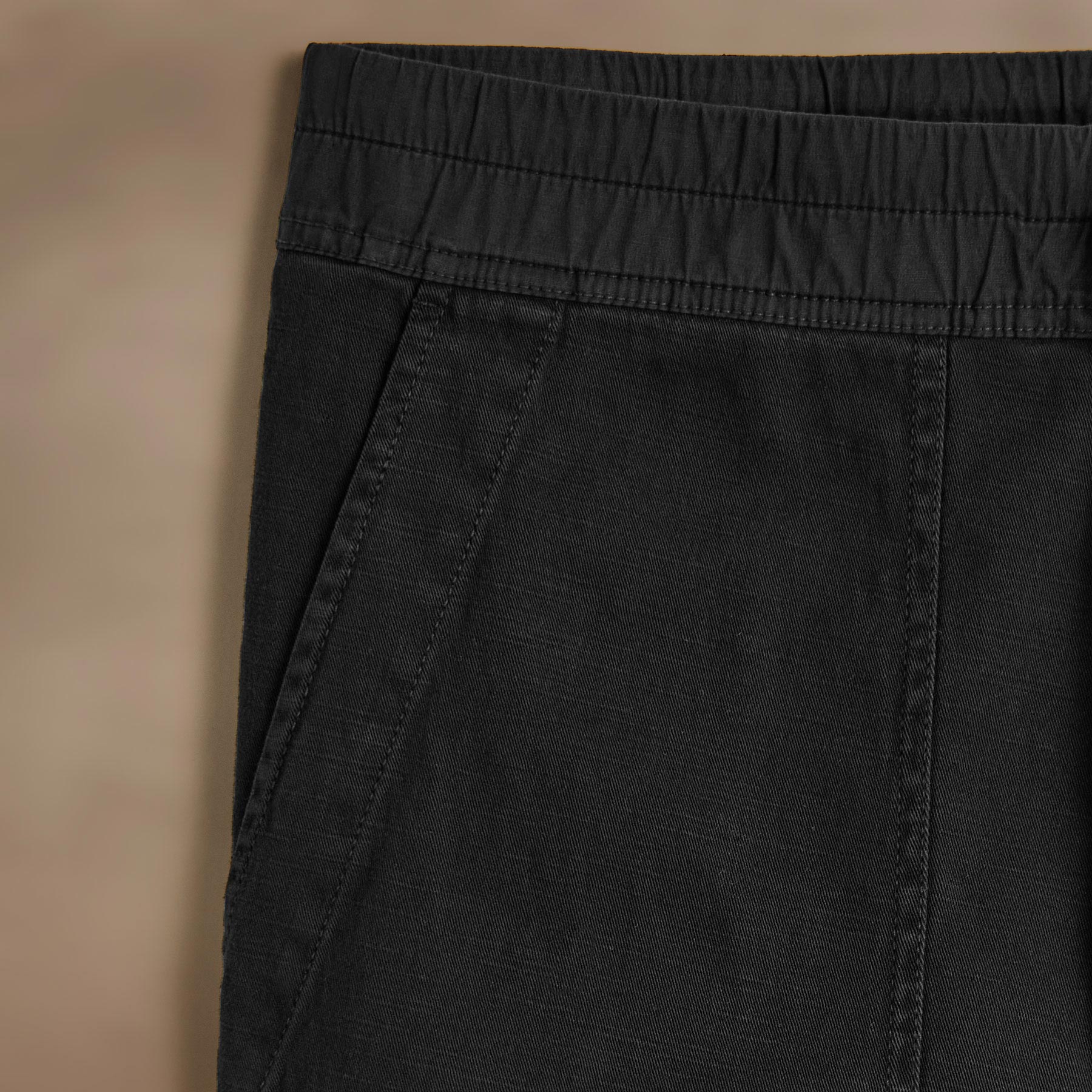 Men's Army Green Cotton Slub Utility Pants - Black Pigment Washed for Tactical & Outdoor Use | Durable Workwear & Hiking Pants
