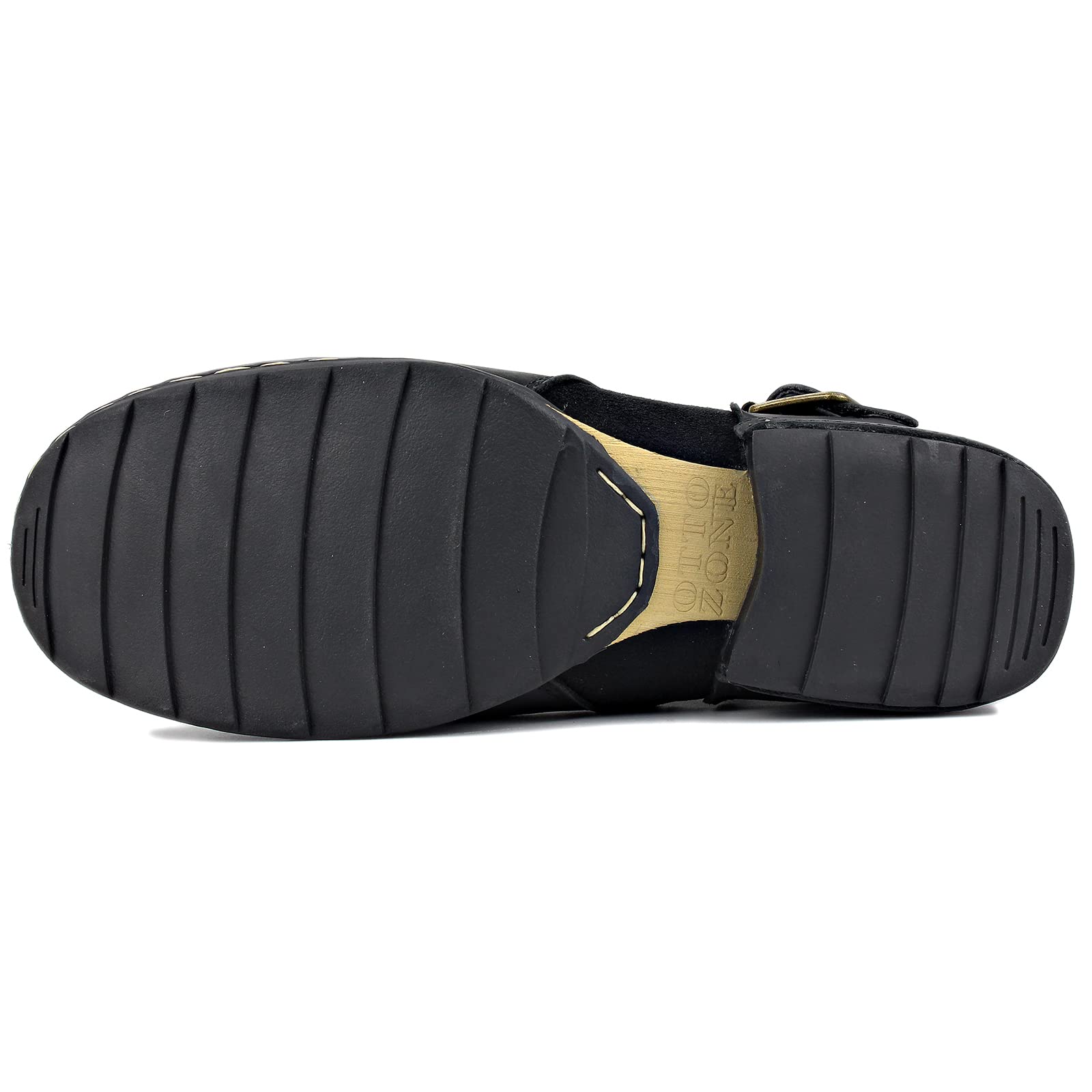 OSSTONE Men's Fashion Moto Boots - Leather Chukka Boots with Zipper, Casual Shoes OS-5008-1-ABNH | Perfect for Motorcycle Riding, Urban Streetwear & Everyday Wear