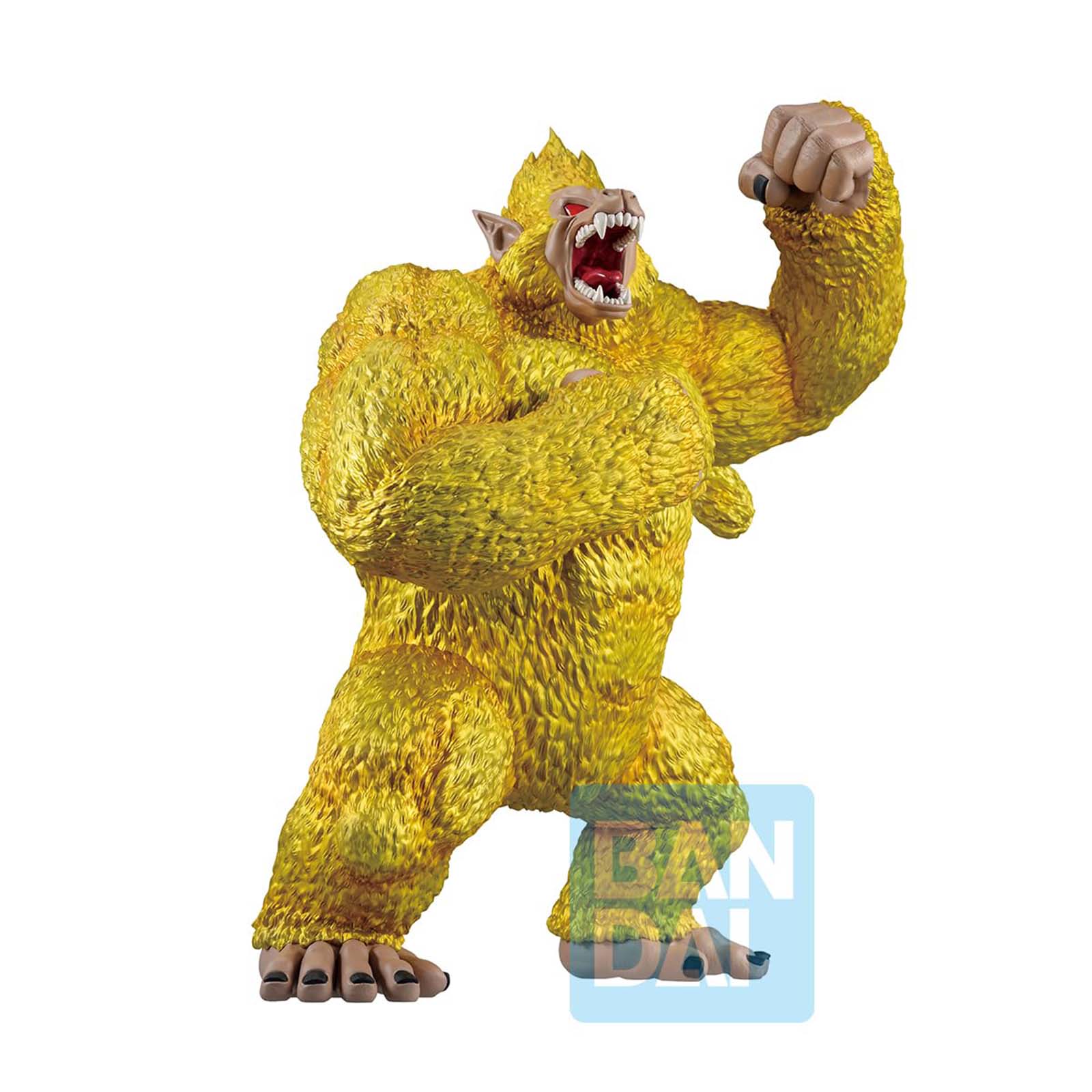 Bandai Dragon Ball GT Super Saiyan 4 Goku Golden Great Ape Action Figure - Ultimate Ichibansho Collectible for Anime Fans & Display Decor