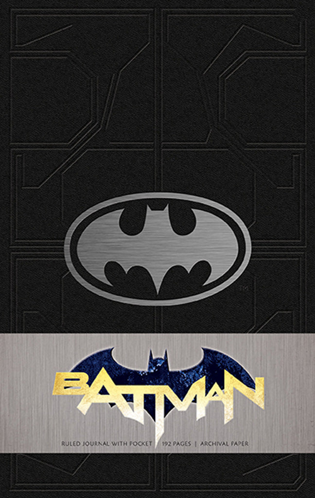 Batman Hardcover Ruled Notebook - Premium Writing Journal for Superhero Fans, Perfect for School, Office & Gift Giving