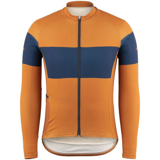 Louis Garneau 2022 Men's Rugged Long Sleeve Cycling Jersey - Breathable Moisture-Wicking Bike Shirt for Road & Mountain Biking | Perfect for Cool Weather Training & Outdoor Adventures