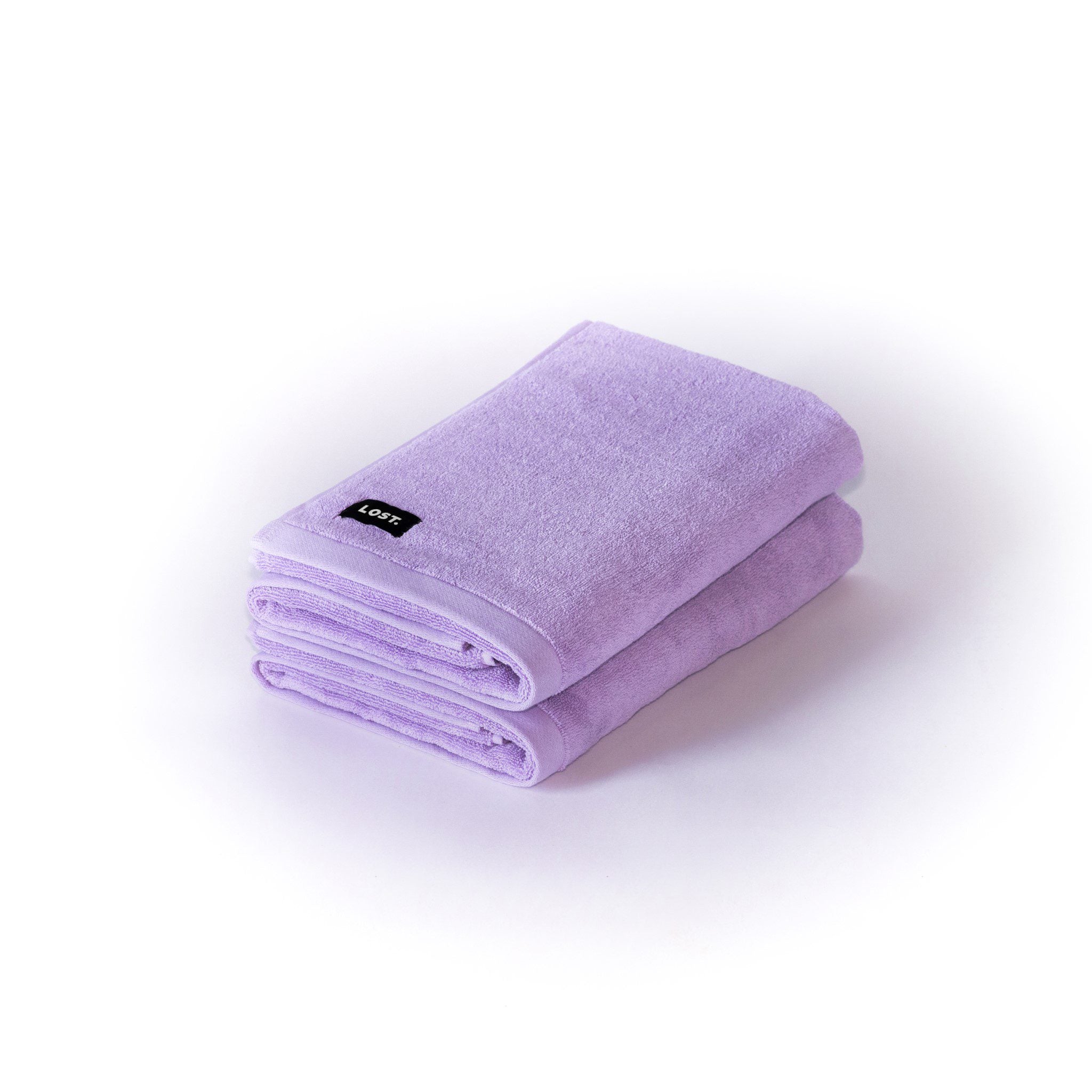 Premium LOST TOWELS Bath Towel - 70x140cm (27x55 inches) Soft Absorbent Lilac Bath Sheet - Perfect for Spa, Beach, Gym & Luxury Home Bathroom