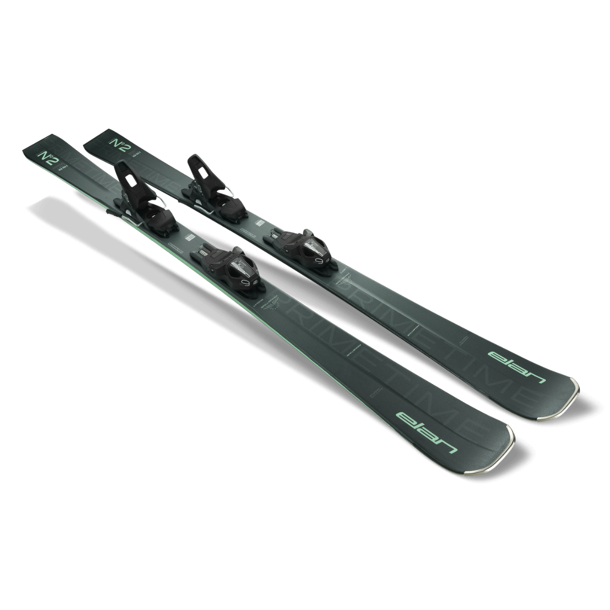 Elan PRIMETIME No.2 W PS Ski with EL 9.0 DB586018 Binding 2025 - Perfect for All-Mountain Skiing and Freeride Adventures