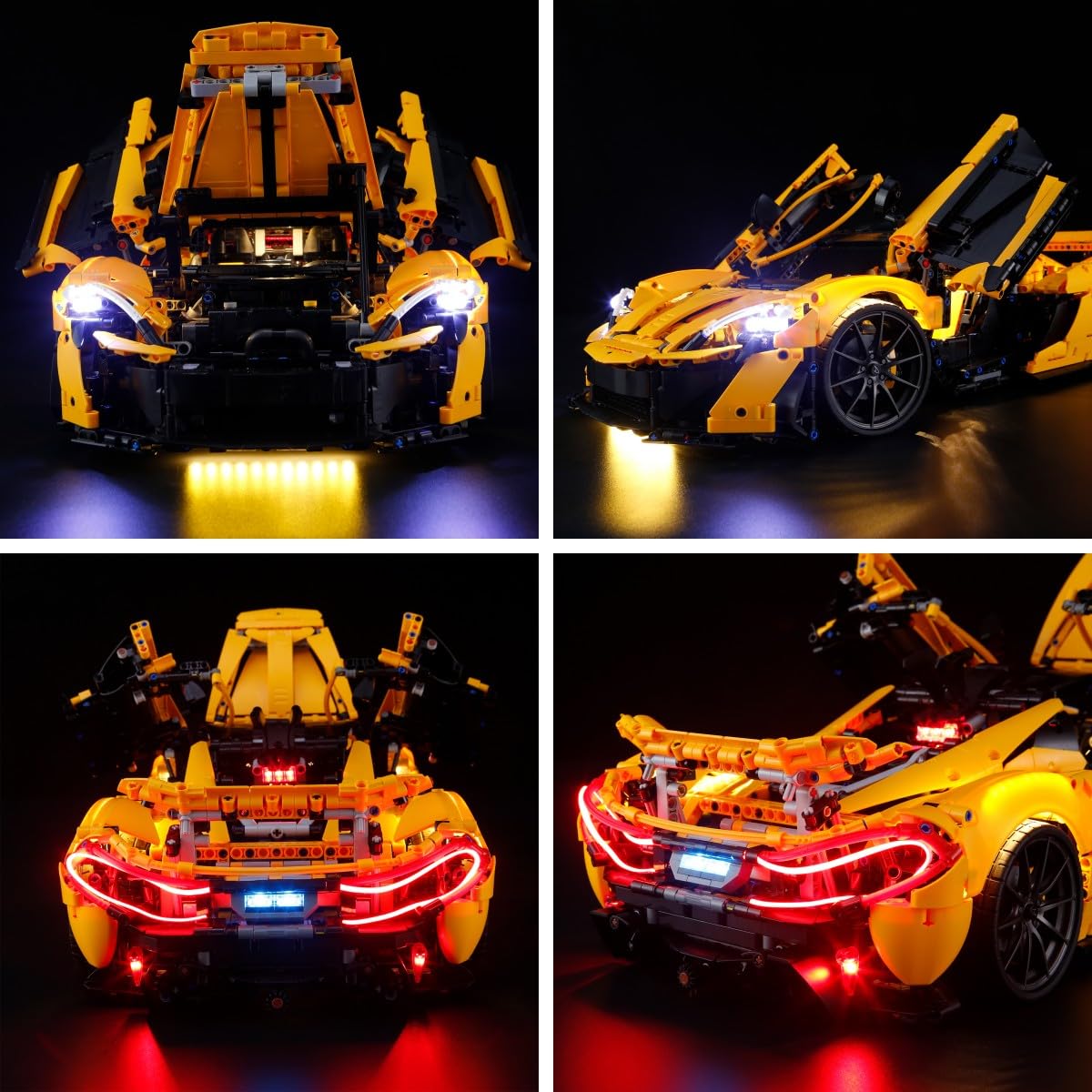 LIGHTAILING LED Light Kit for Lego 42172 McLaren P1 - Compatible with Building Blocks Model - Not Included in Original Set - Perfect for Car Enthusiasts & Lego Collectors