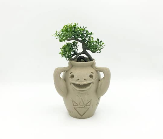 3D Printed Goron Vase - Mini Succulent Planter Pot Inspired by Legend of Zelda | Perfect for Home Decor, Office Desk & Gift Ideas