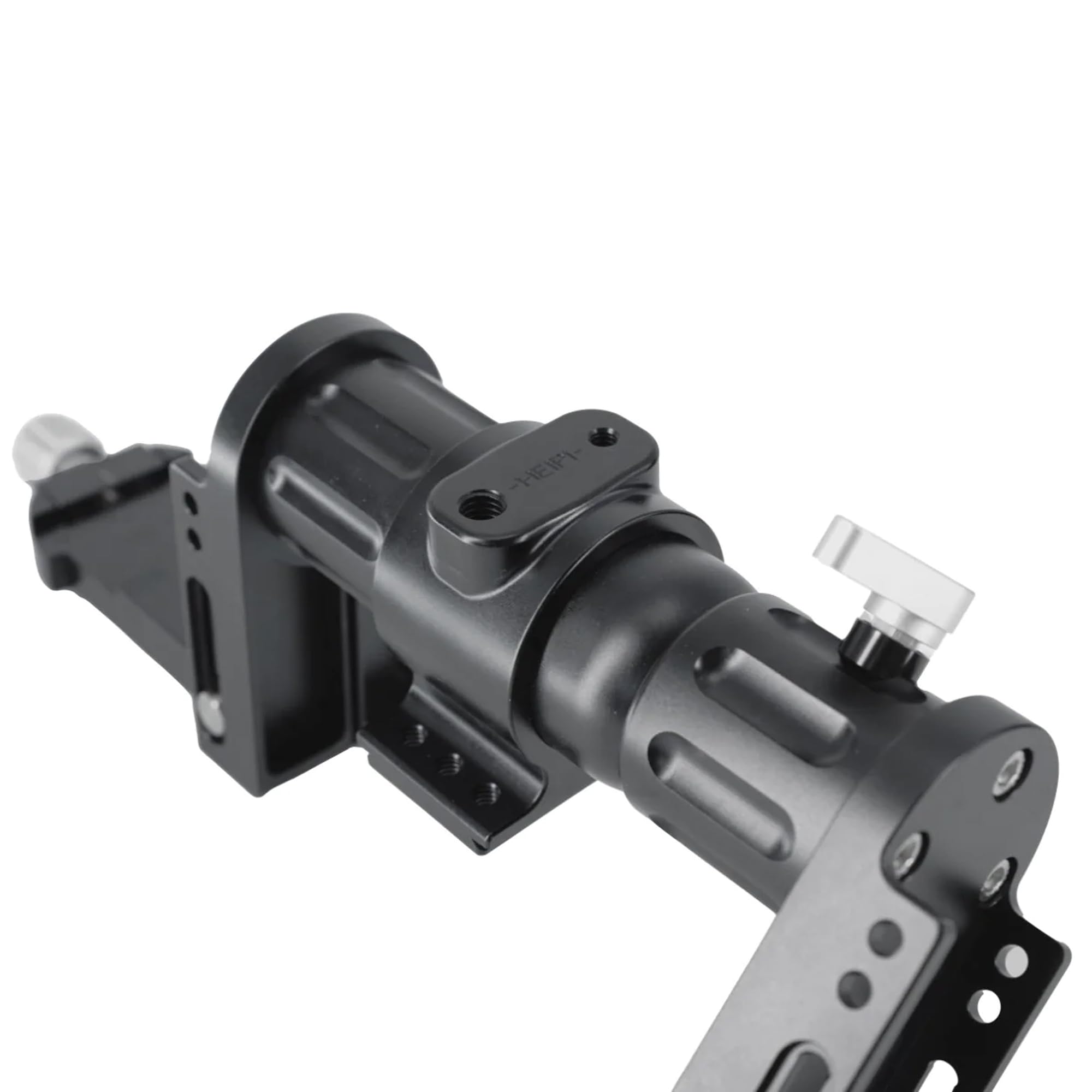 HEIPI HPS23 Dual Camera Mount Bracket - Heavy Duty Tripod Adapter for DSLR & Mirrorless Cameras, Supports Two Lenses - Perfect for Vlogging, Live Streaming & Professional Photography