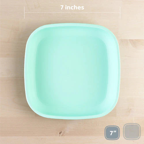 RePlay Flat Plate - Durable, Eco-Friendly Melamine Dinnerware Set for Kids & Adults - Perfect for Everyday Meals, Picnics, and Outdoor Dining