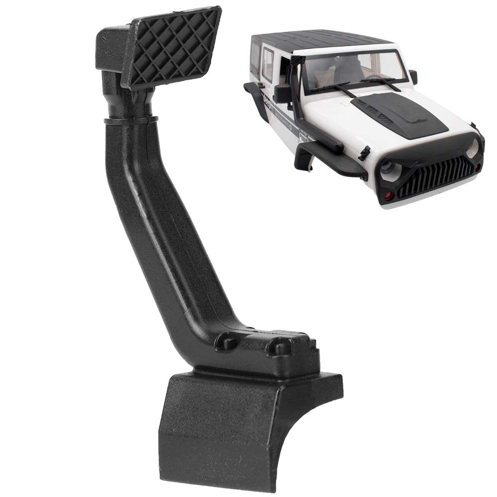 Tbest RC Snorkel - Professional Rubber Air Intake for 1/10 Scale RC Crawler Cars - Waterproof Off-Road Accessory for Trail & Rock Crawling Adventures