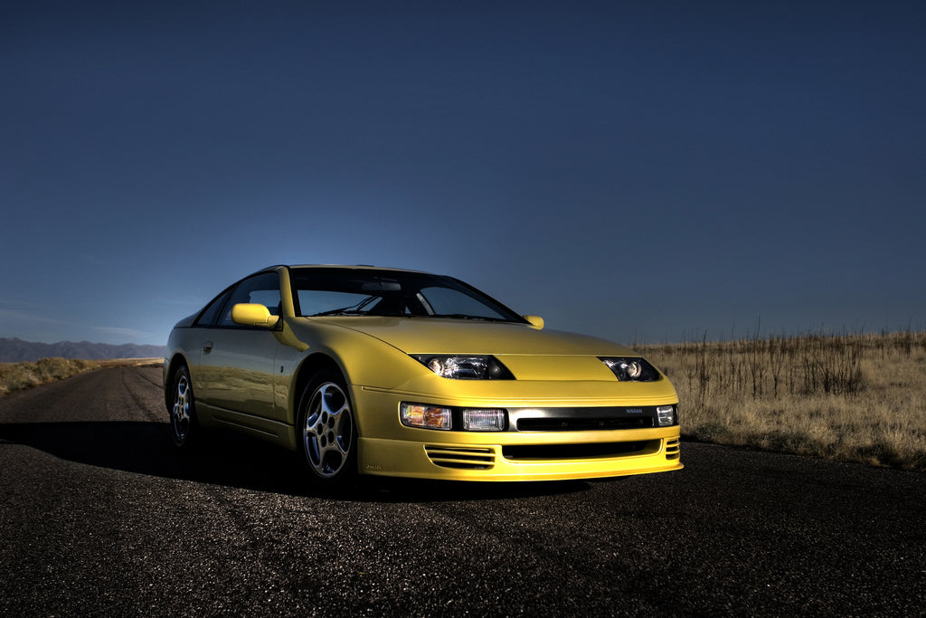1990-1996 Nissan 300ZX Z32 Front Bumper Lip Spoiler Type III (Part #1030010) - Enhance Aerodynamics & Sporty Look for Street Racing & Car Shows