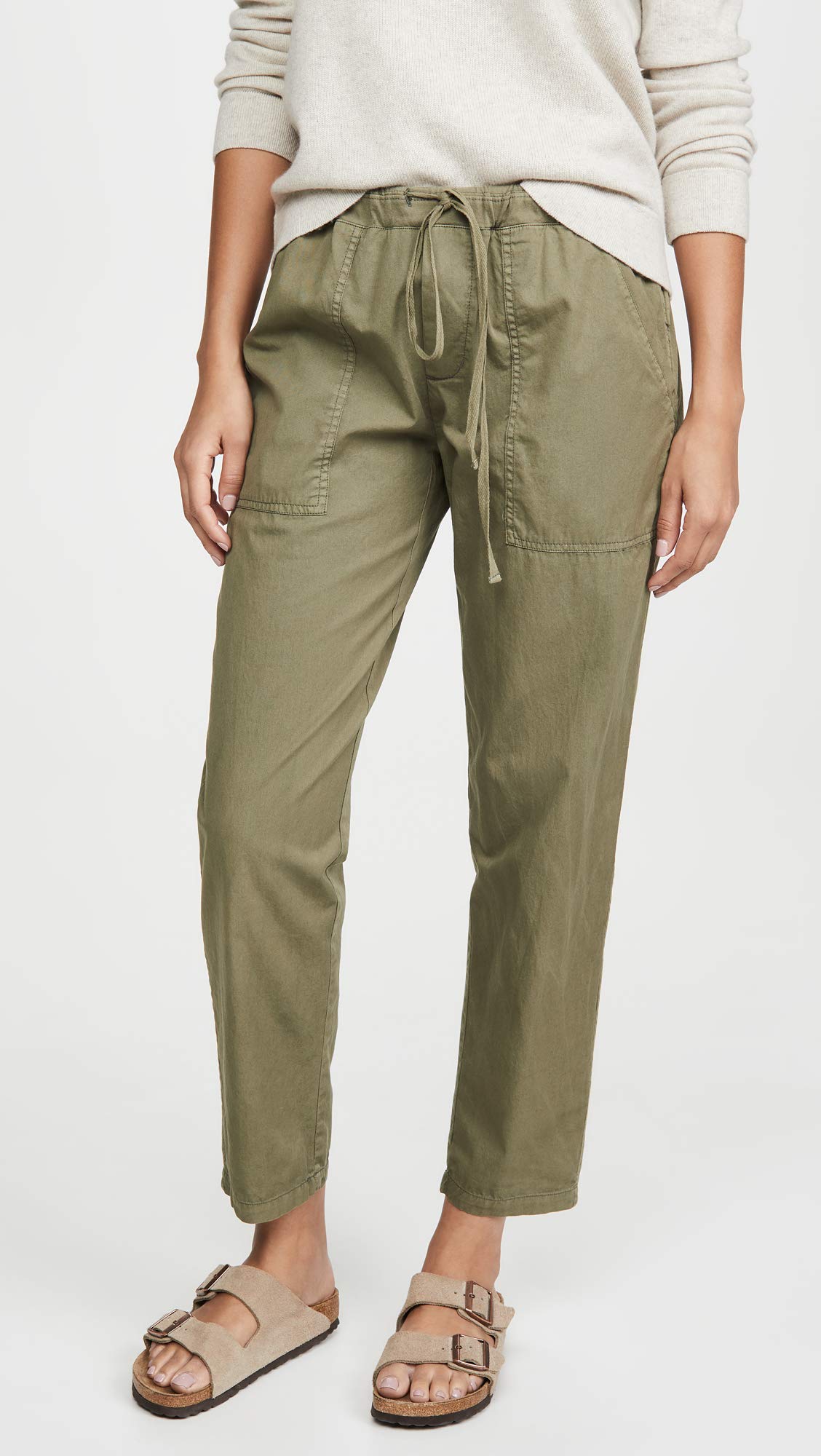 Velvet by Graham & Spencer Women's Misty Cotton Twill Pants - Comfortable High-Waisted Trousers for Work, Travel & Casual Wear | Soft Stretch Fabric for All-Day Comfort
