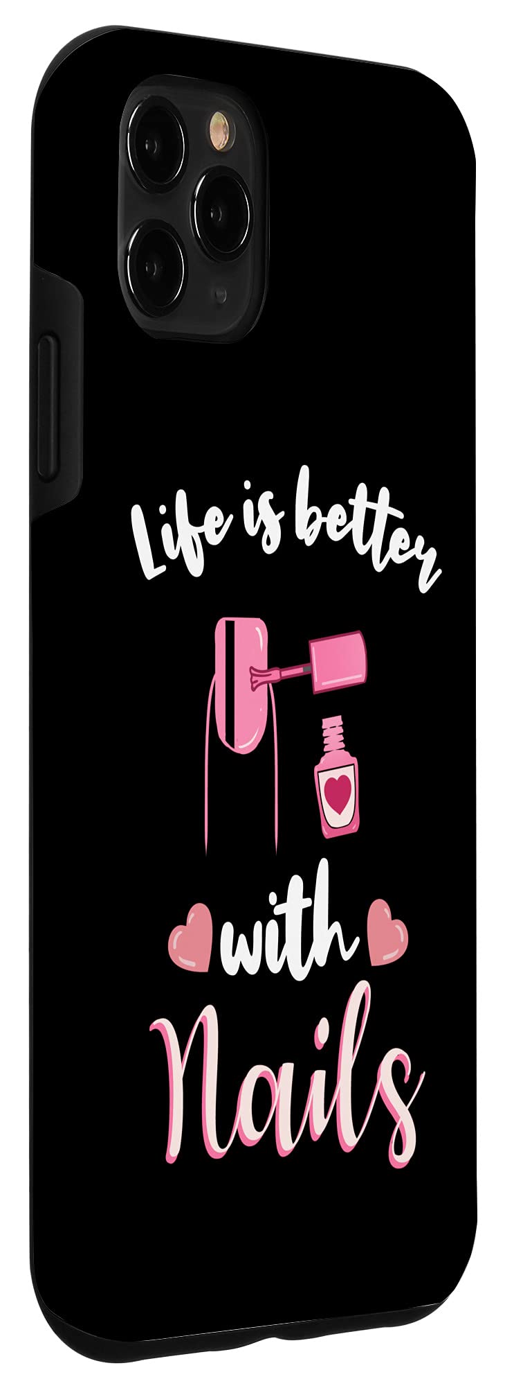 iPhone 11 Pro Max Case - Premium Protective Phone Cover with Nail Art Design | Shockproof & Scratch Resistant | Perfect for Everyday Use, Work & Travel