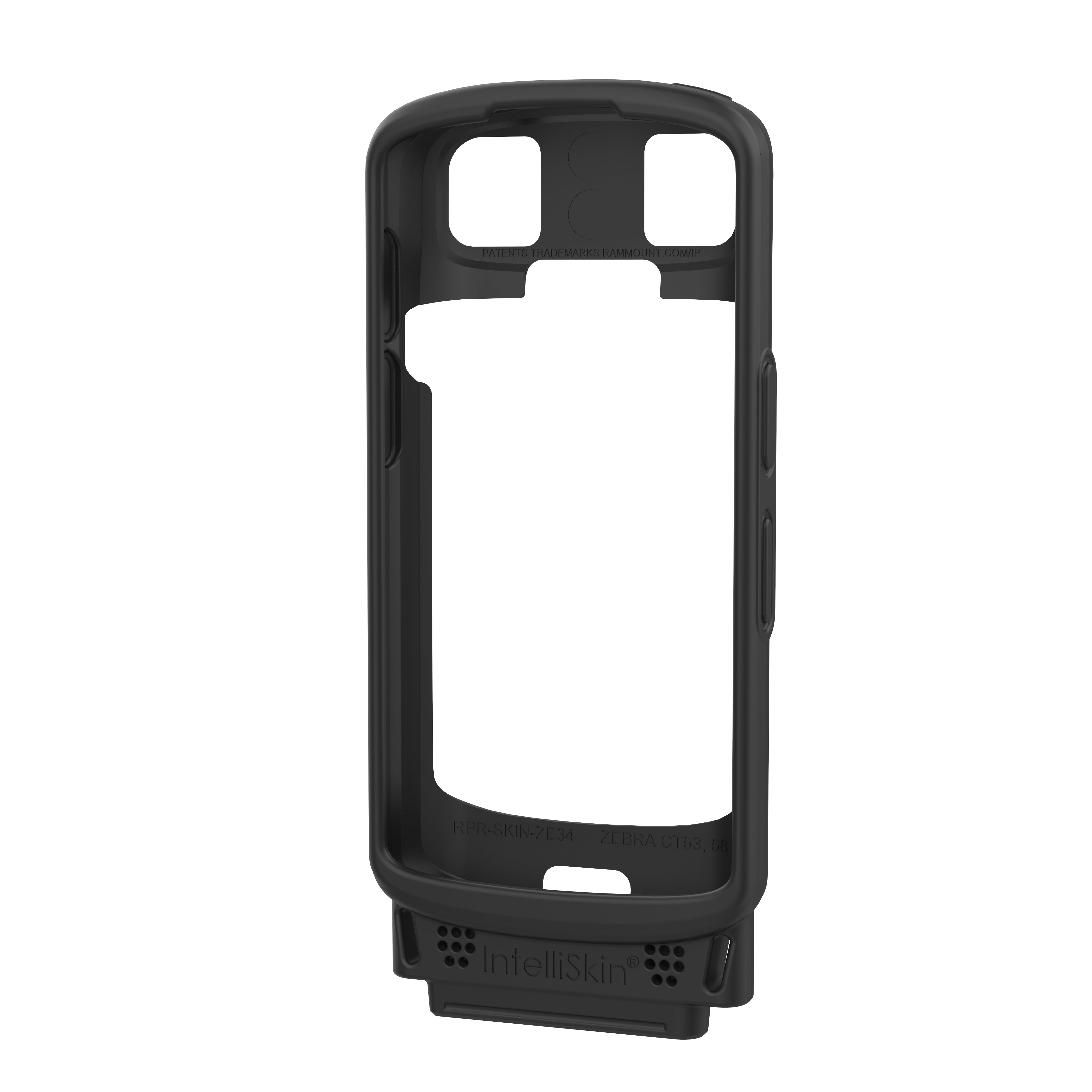 IntelliSkin® Protective Case for Zebra TC53 & TC58 - Durable RAM GDS SKIN ZE34 Cover | Shockproof & Scratch-Resistant for Warehouse, Retail & Industrial Use