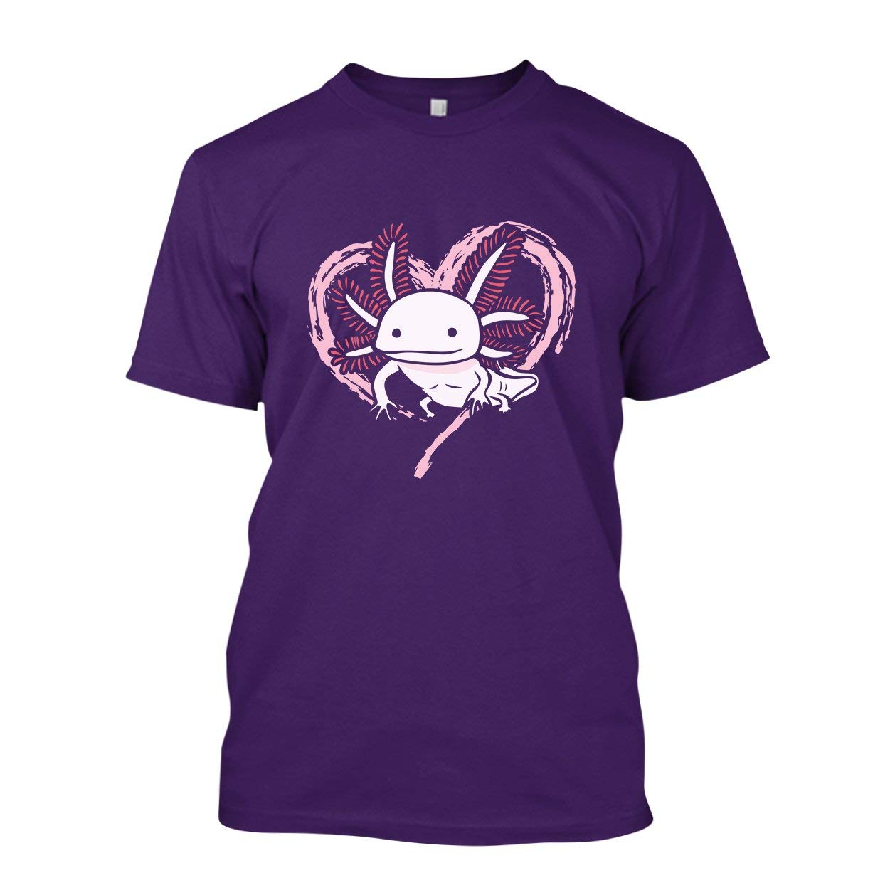 Cute Axolotl Graphic T-Shirt for Men & Women | Soft Unisex Cotton Tee | Casual Wear, Animal Lover Gift, Streetwear Fashion