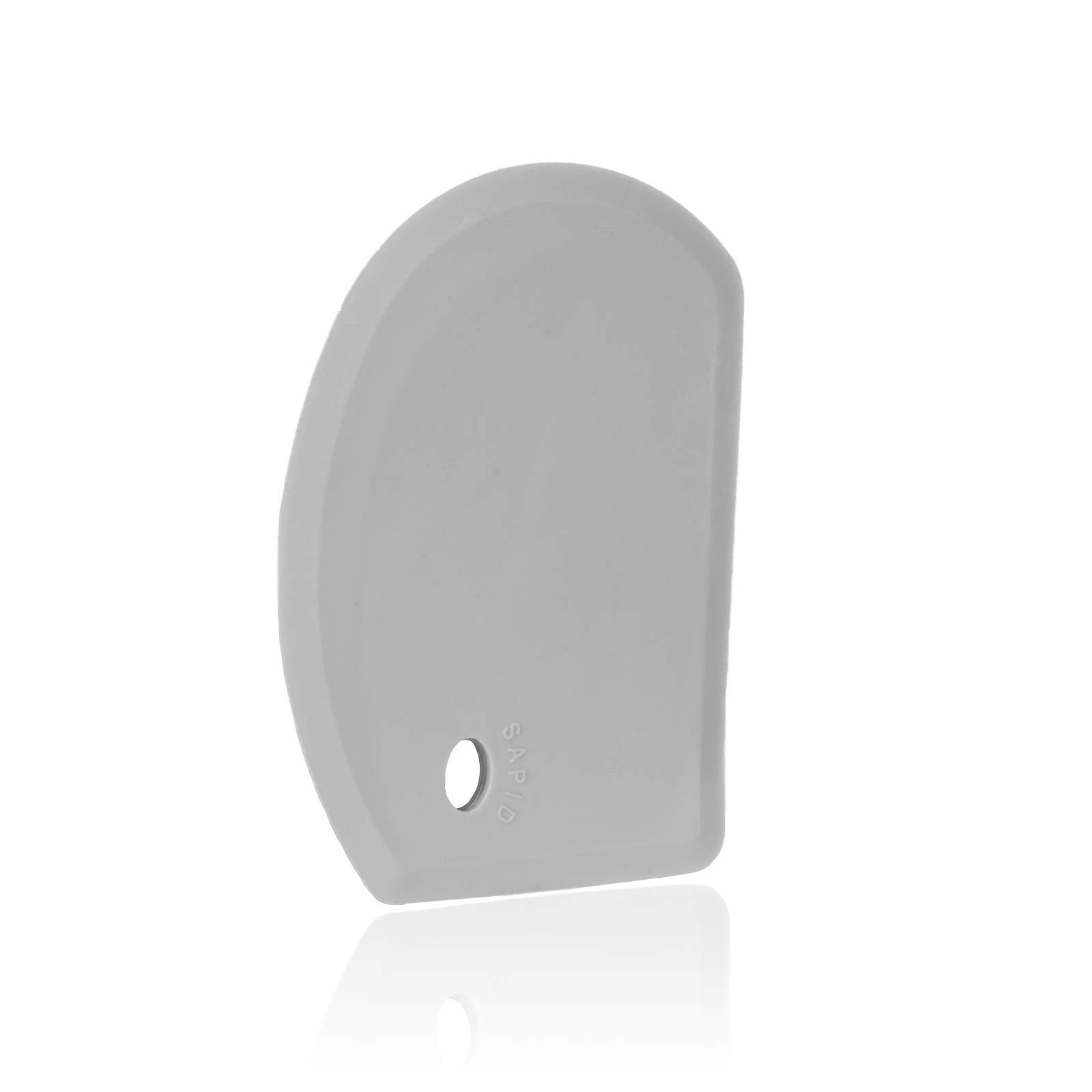 Flexible Curved Edge Silicone Bowl Scraper (5.98