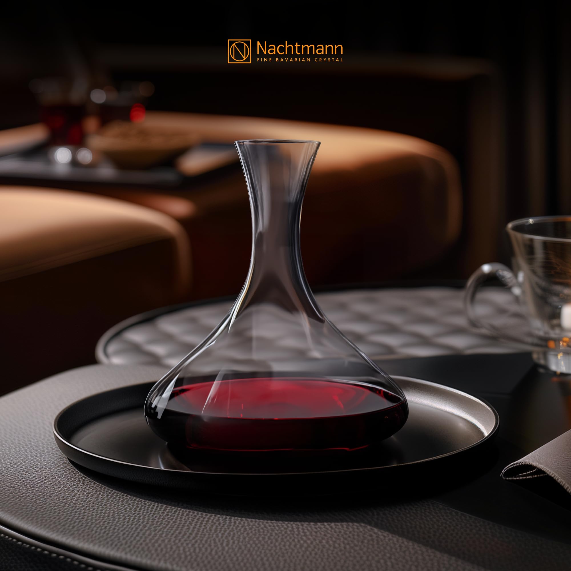 Premium Spiegelau & Nachtmann Vivendi Wine Glasses and 0.75L Decanter Carafe Set - Elegant Glassware for Red Wine, White Wine, and Cocktails - Perfect for Dinner Parties, Weddings, and Gifts