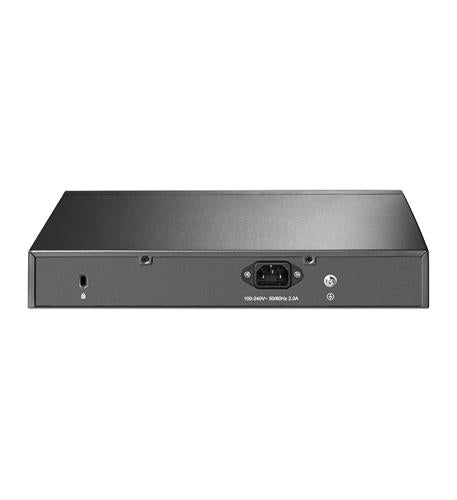 16 Port Gigabit Easy Smart Managed Switch with 8 PoE+ Ports | Network Switch for Home Office & Small Business | Ideal for VoIP, IP Cameras & IoT Devices
