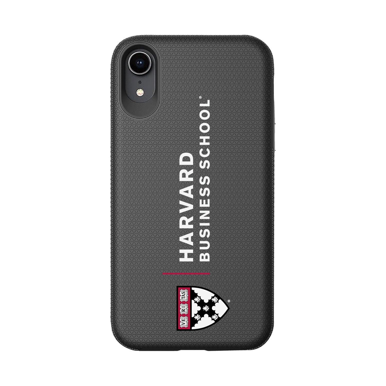 OTM Essentials Durable Shockproof Phone Case for iPhone XR - Harvard Business School Design - Perfect for Business Professionals & Students