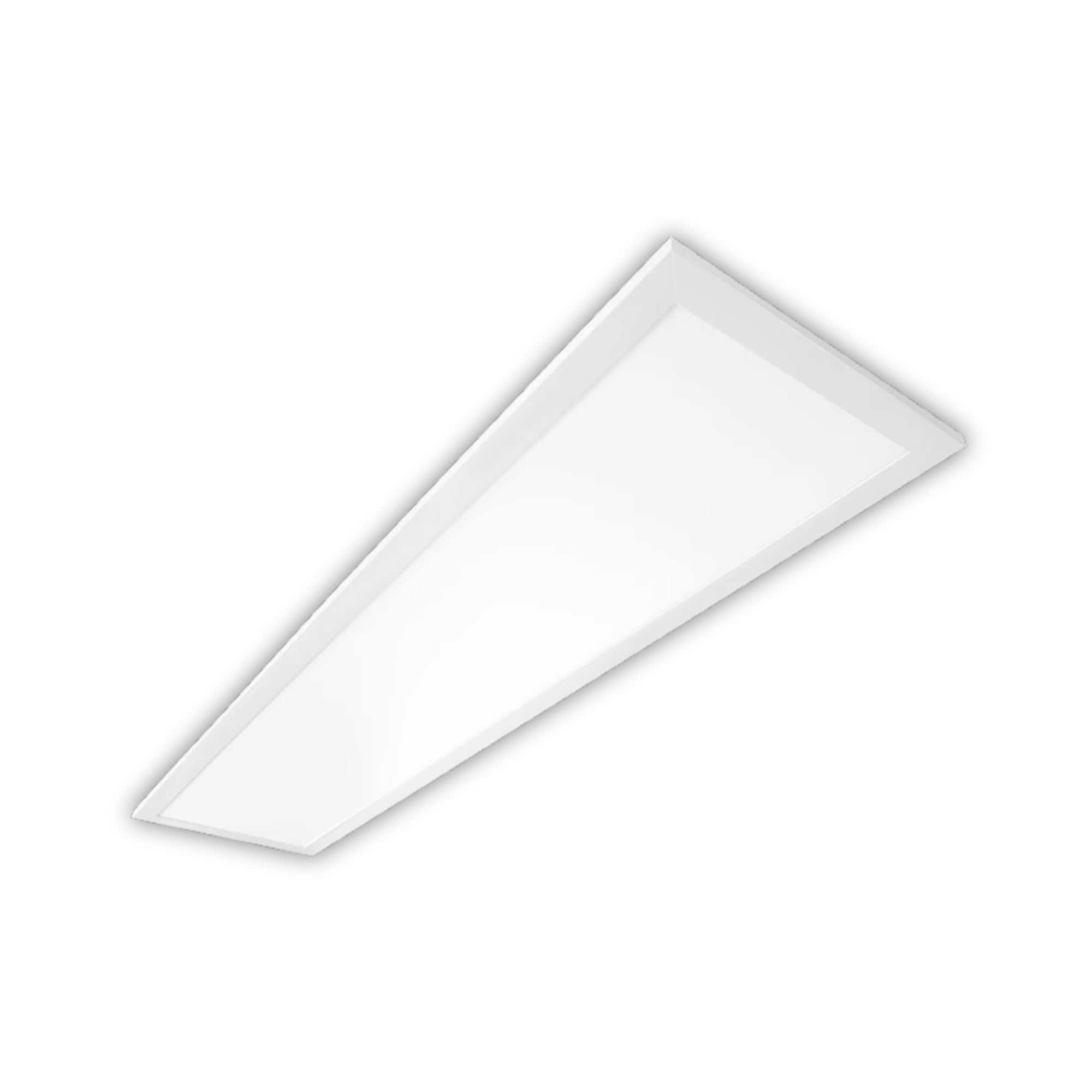 1x4 LED Flat Panel Light - 4500 Lumens, 40W, 3500K/4000K/5000K Color Temperature, 120V/277V - Perfect for Office, Classroom, and Commercial Lighting