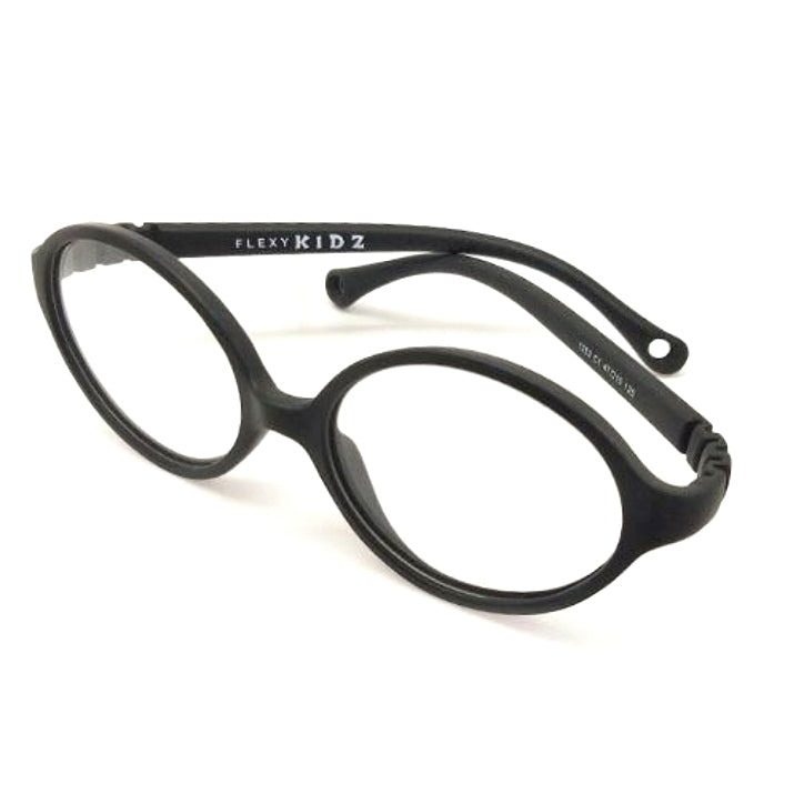 Trendy Kids Flexible Blue Light Blocking Glasses - Anti-Eye Strain for Children - Perfect for Online Classes, Gaming & Screen Time (Model 1253)