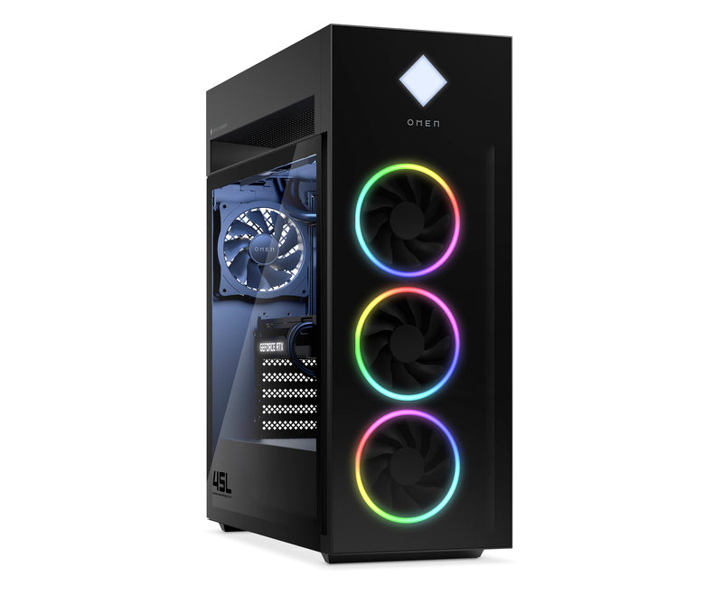 OMEN 45L Gaming Desktop PC - High Performance Intel Core i7, NVIDIA RTX 3080, 32GB RAM, 1TB SSD - Perfect for 4K Gaming, Streaming & VR Experiences