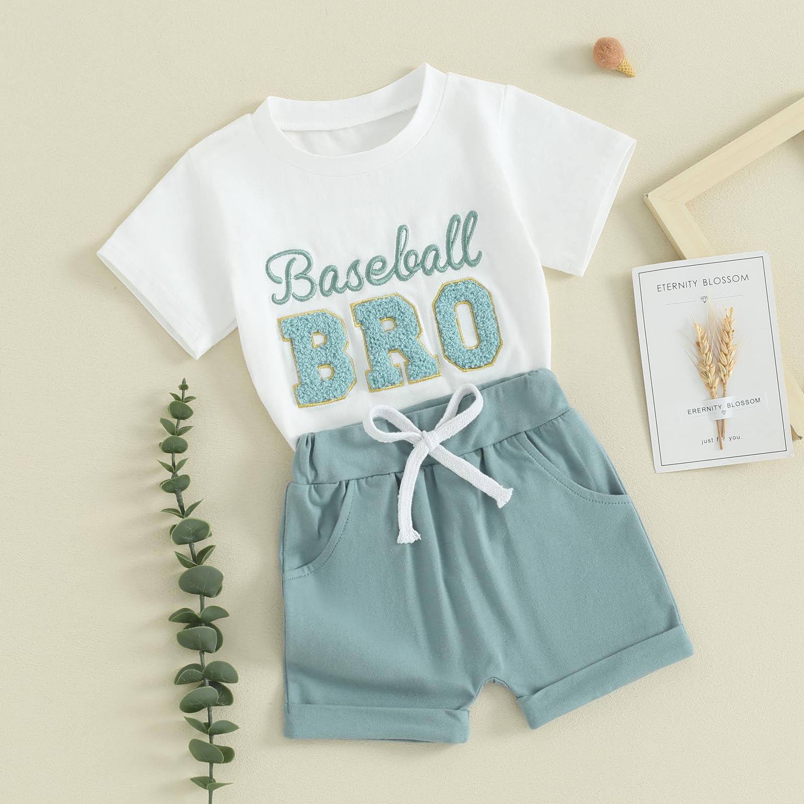 Toddler Summer Outfit Set - Baby Boy & Girl Cotton T-Shirt & Shorts for Newborns | Playtime, Beach & Outdoor Activities